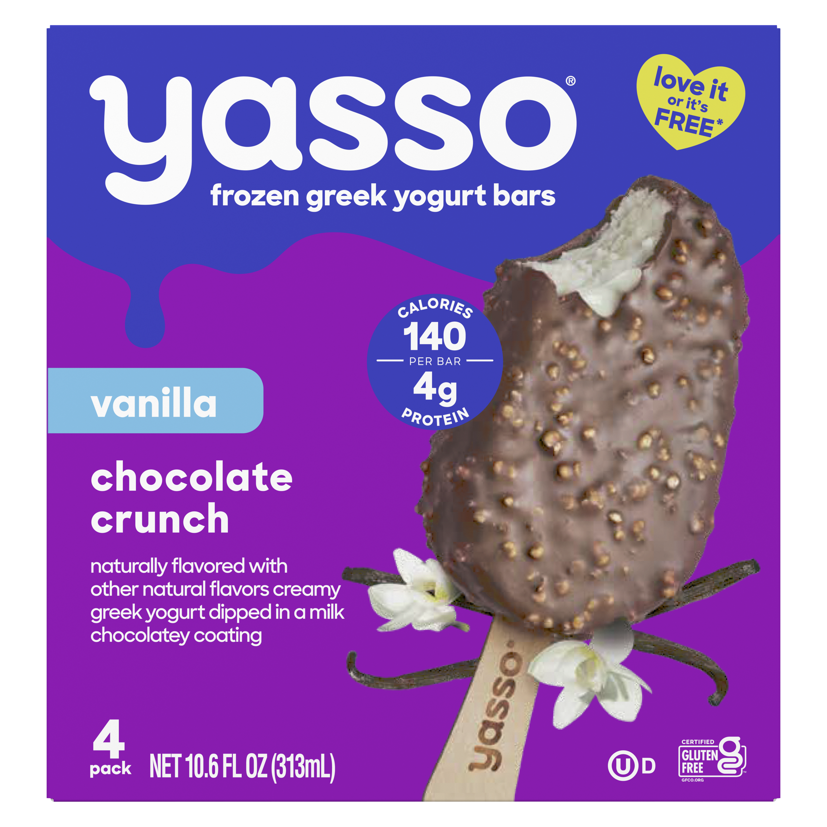 Yasso Chocolate Crunch Vanilla Hero