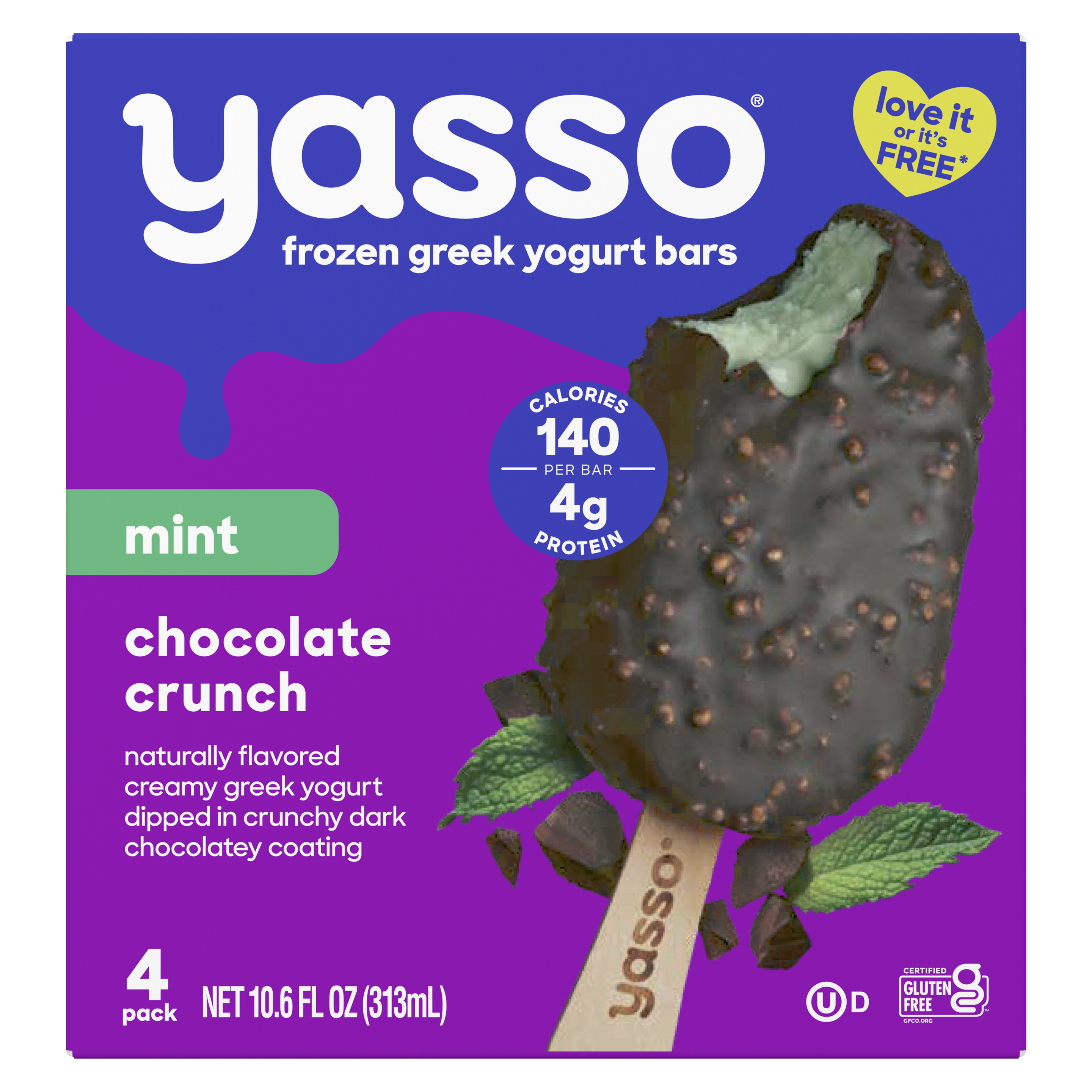 Yasso Chocolate Crunch Mint Hero