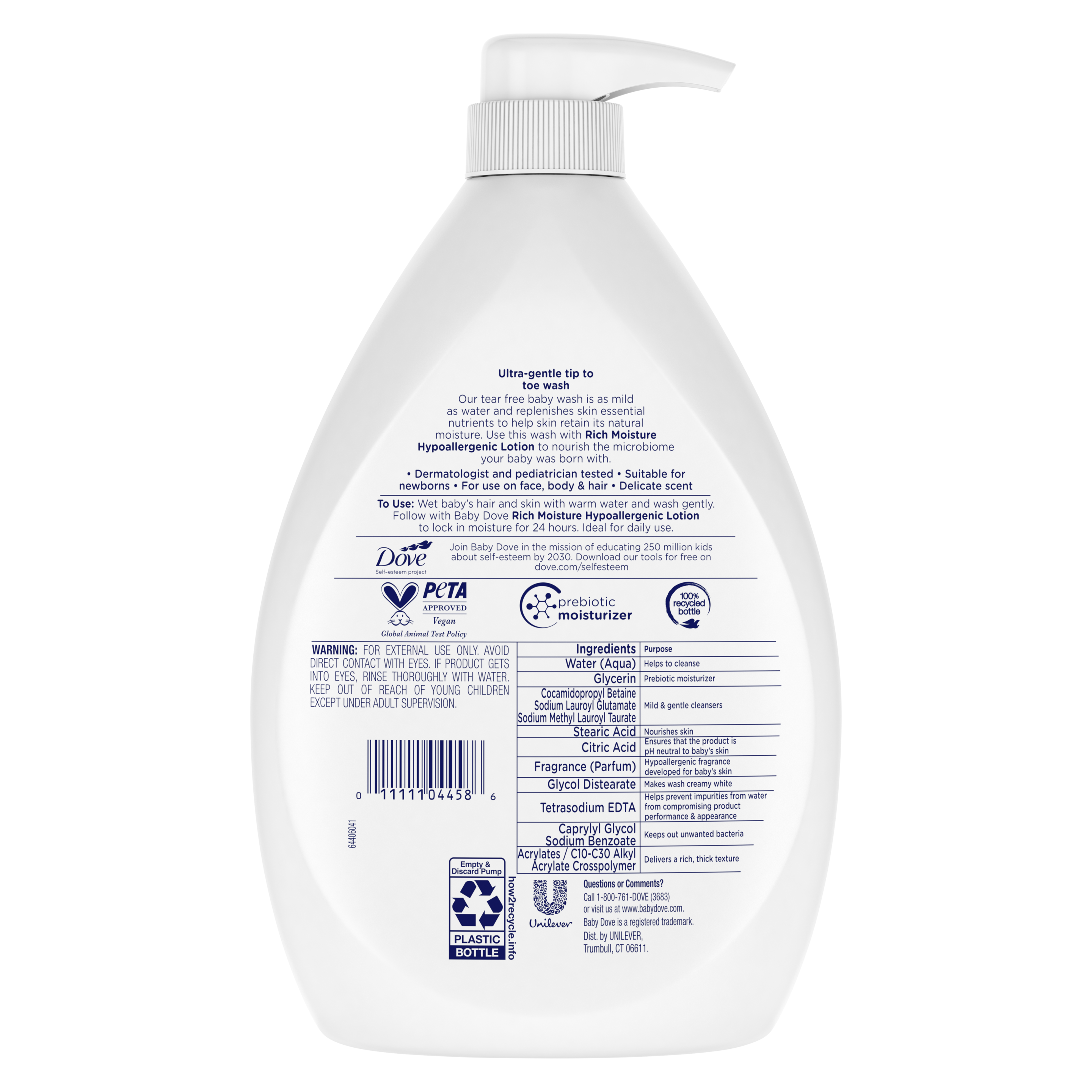 Rich Moisture Hypoallergenic Wash