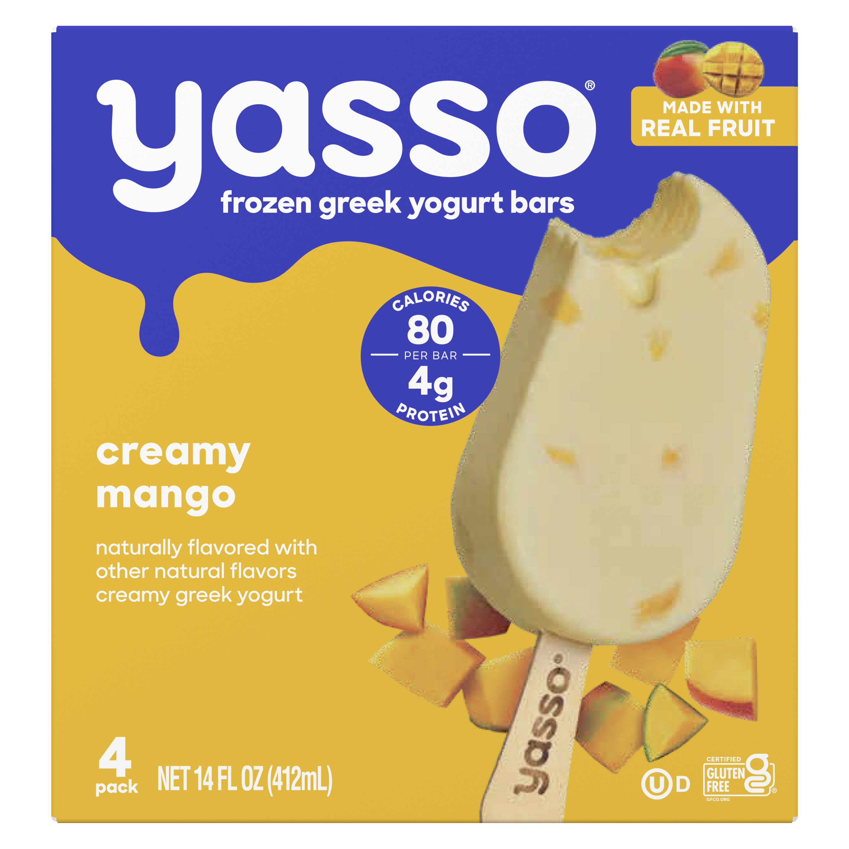 Yasso Bars Creamy Mango Hero