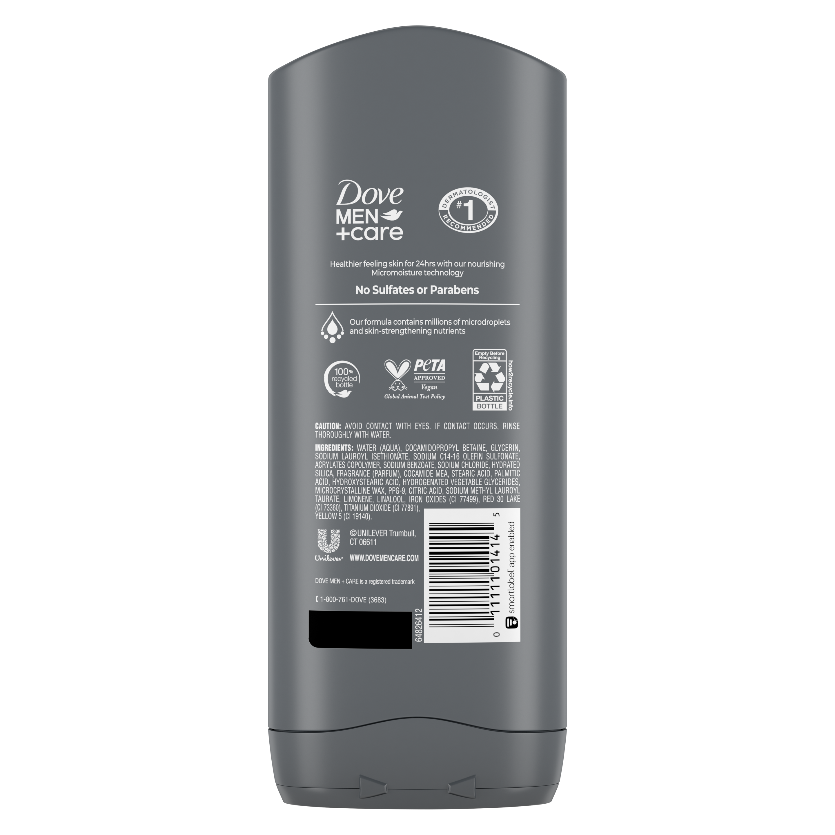 Men+Care Exfoliating Deep Clean Body + Face Wash