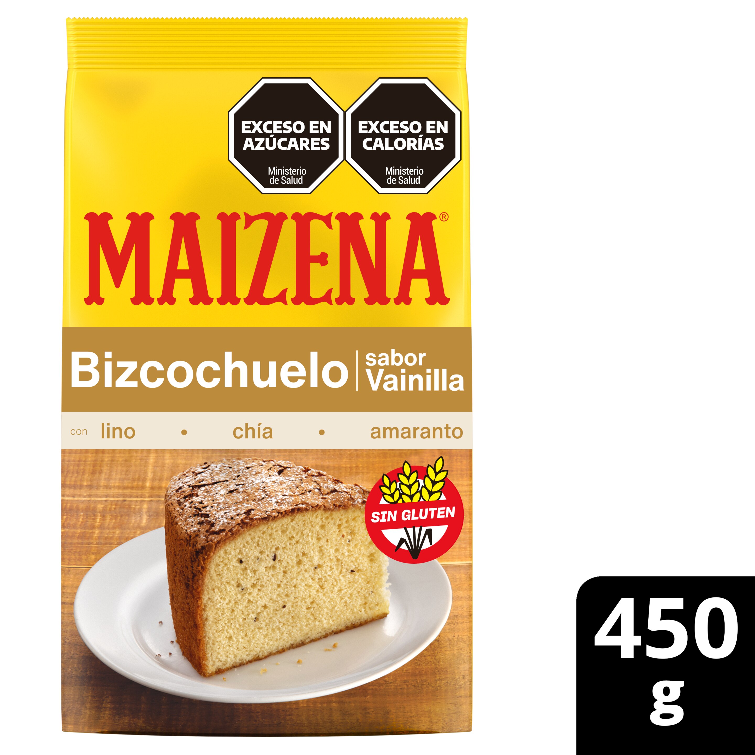 Premezcla de bizcochuelo sabor Chocolate sin TACC - Maizena