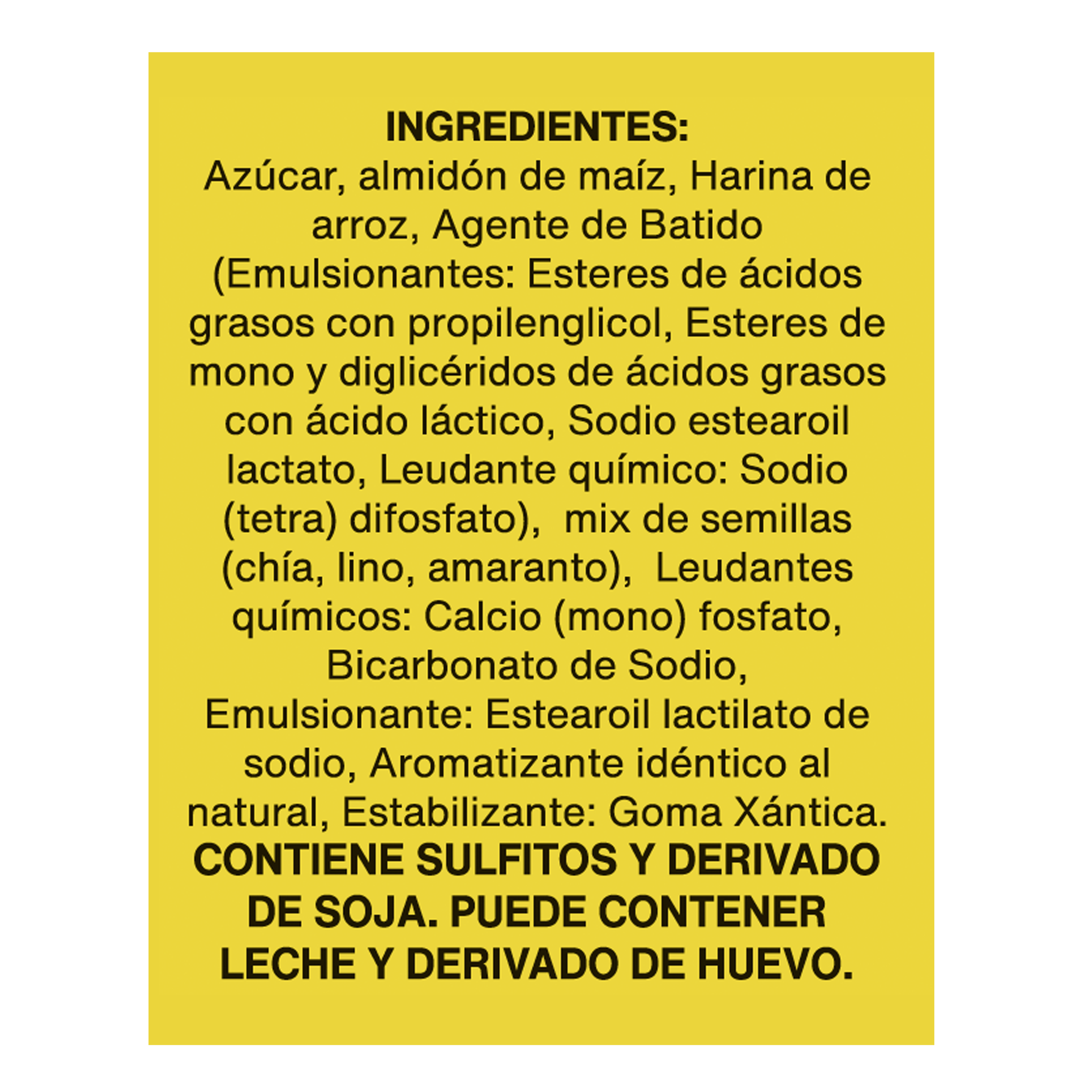 Premezcla de bizcochuelo sabor Chocolate sin TACC - Maizena