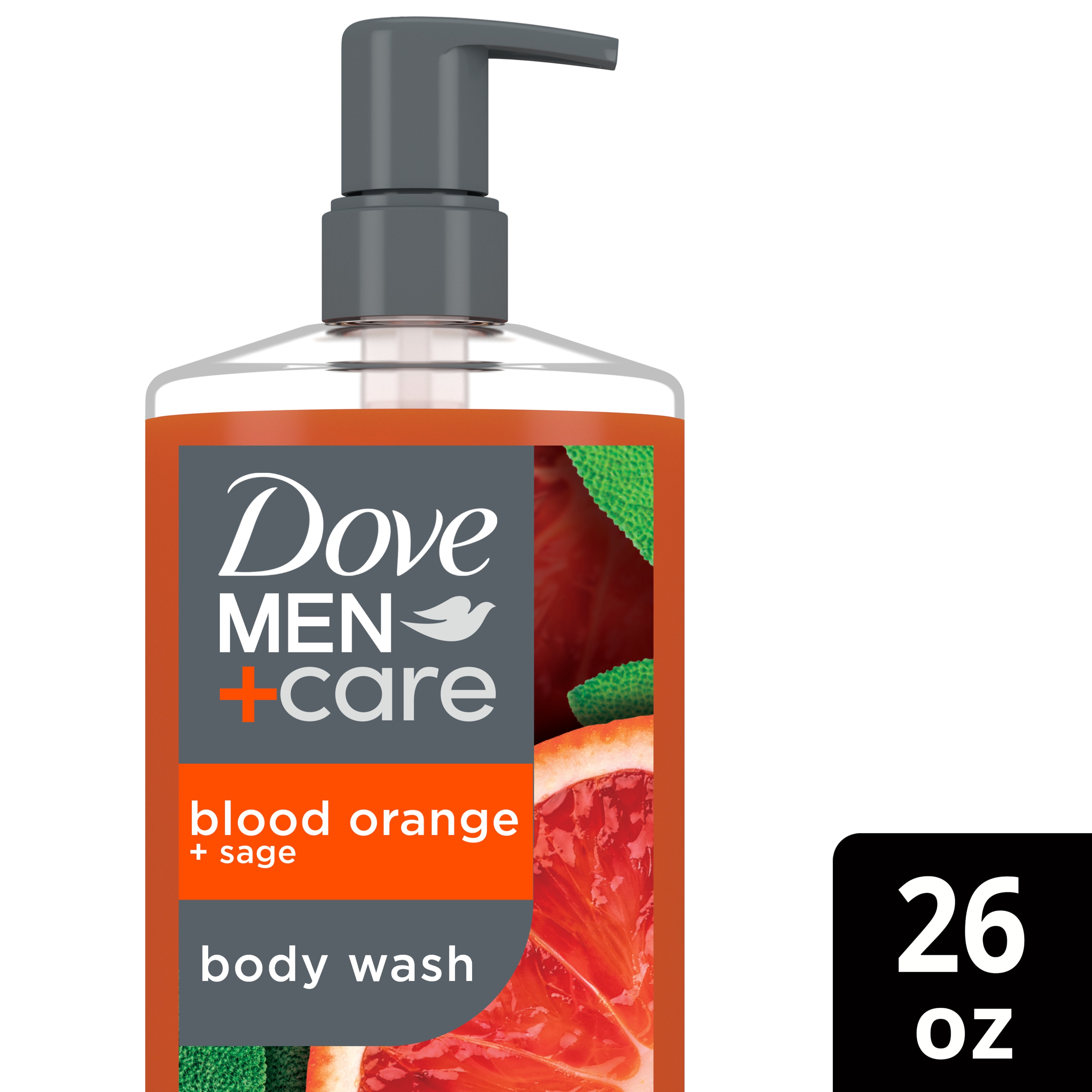 Dove Men+Care Blood Orange + Sage Body Wash 26 oz