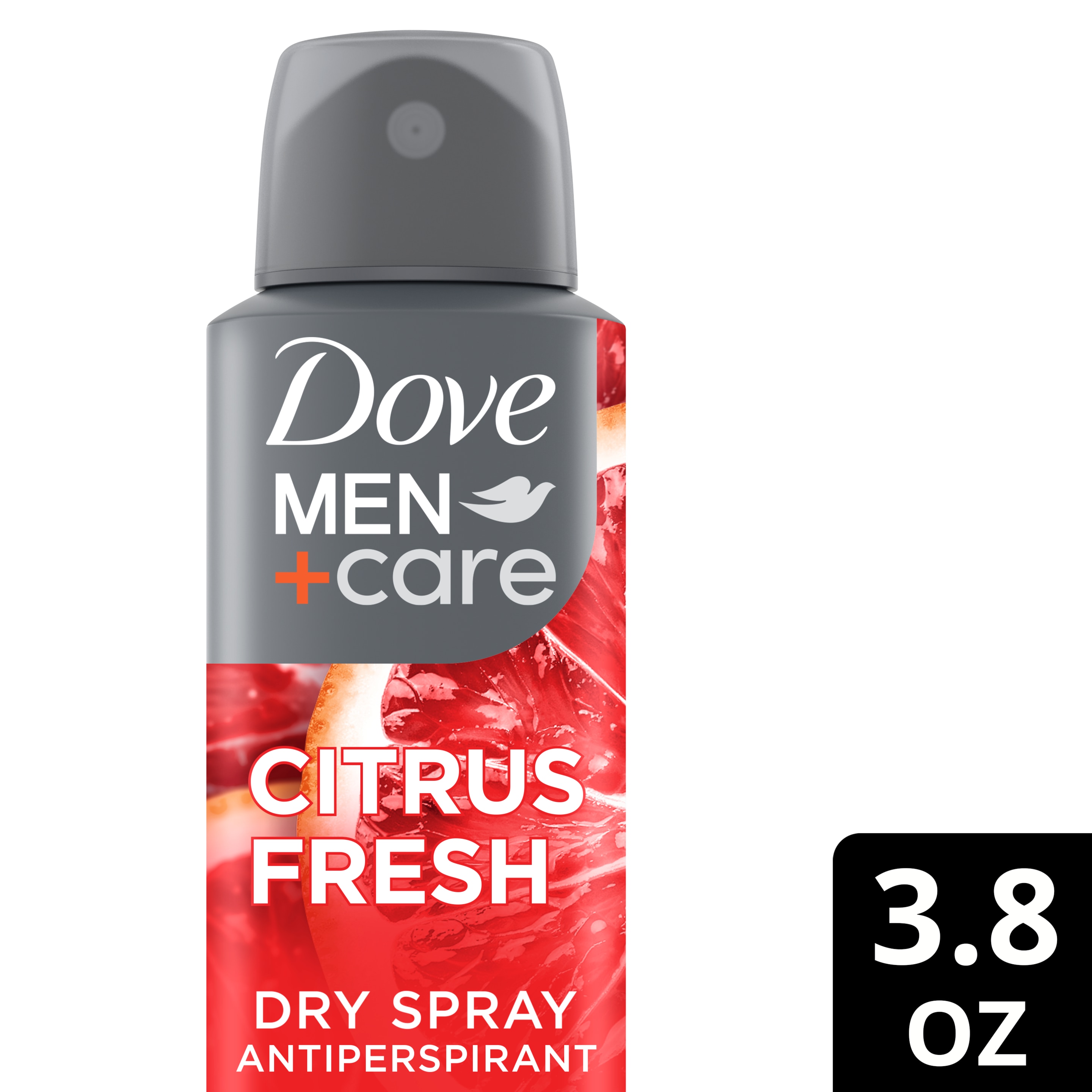 Dove Men+Care Citrus Fresh Dry Spray Antiperspirant 3.8 oz
