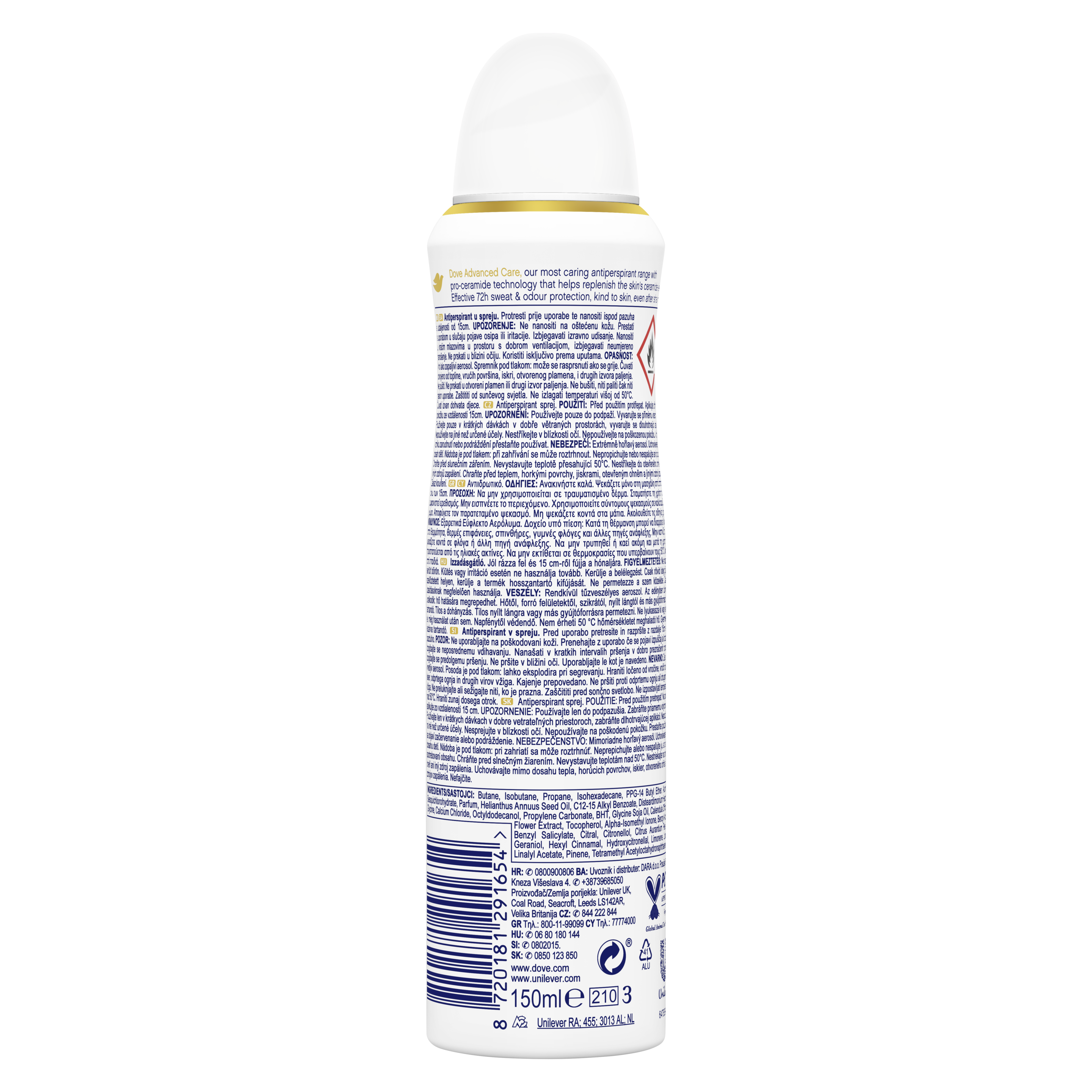 Αποσμητικό Spray Advanced Care Matcha