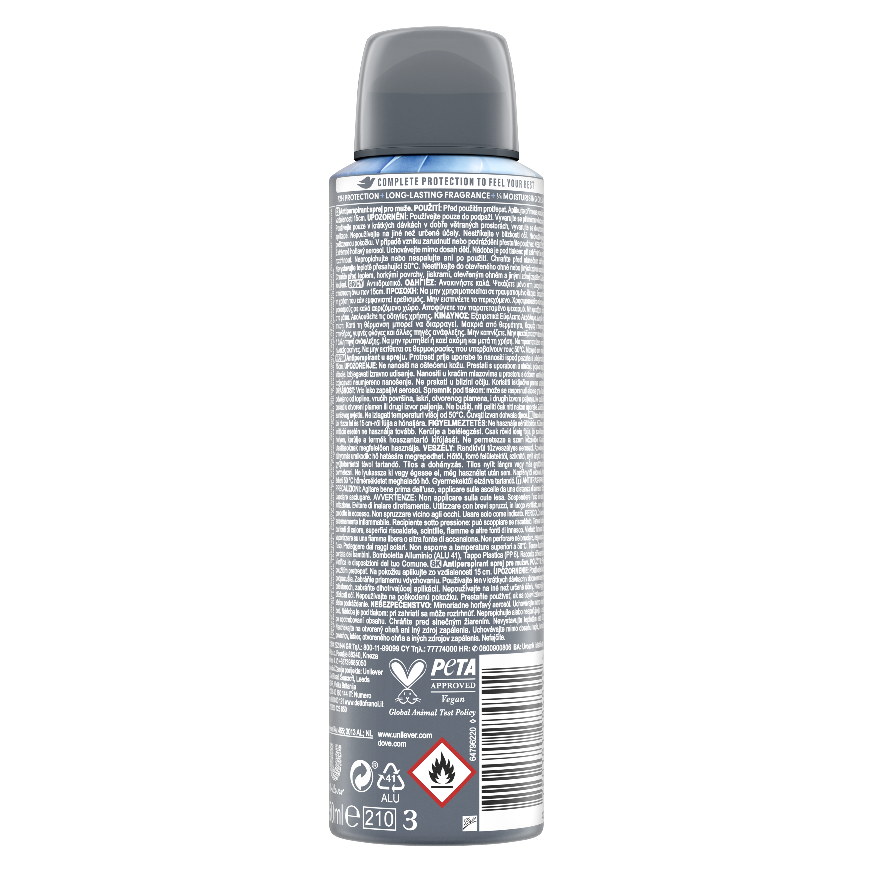 Men+Care Cool Fresh férfi izzadásgátló aeroszol