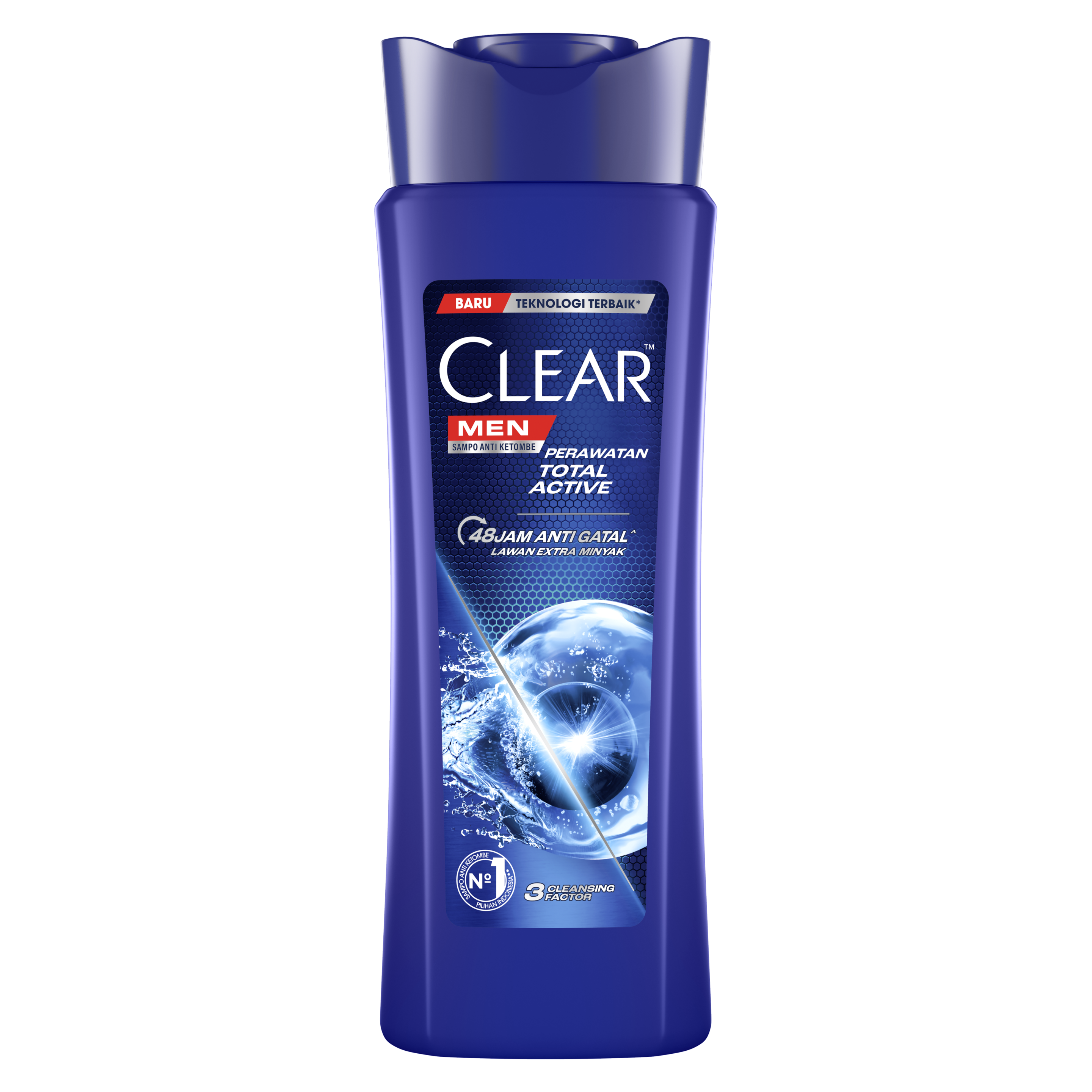 CLEAR Shampoo Perawatan Total Active Bottle 160 mL