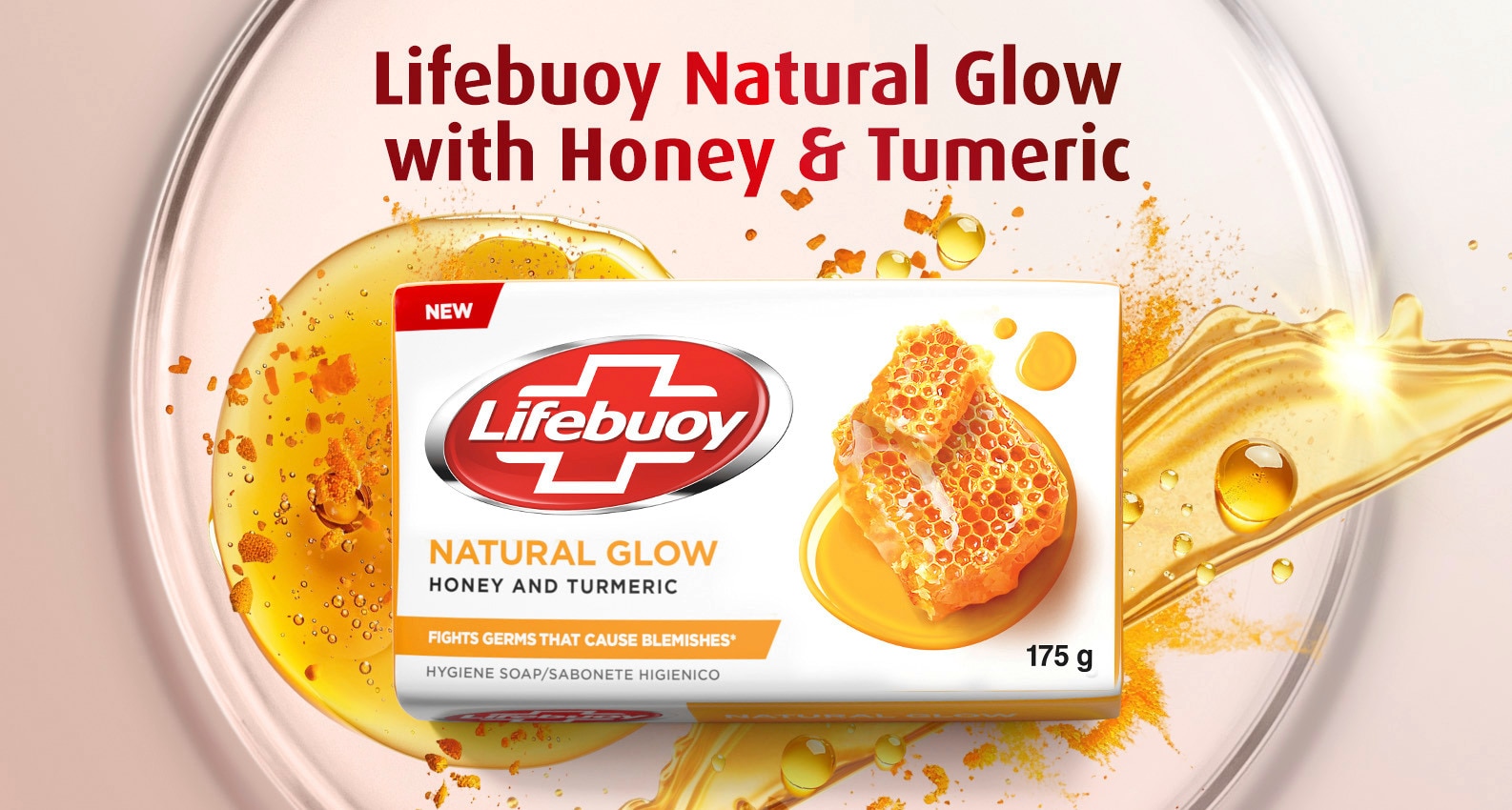 Lifebuoy Natural Glow: Honey and Turmeric  