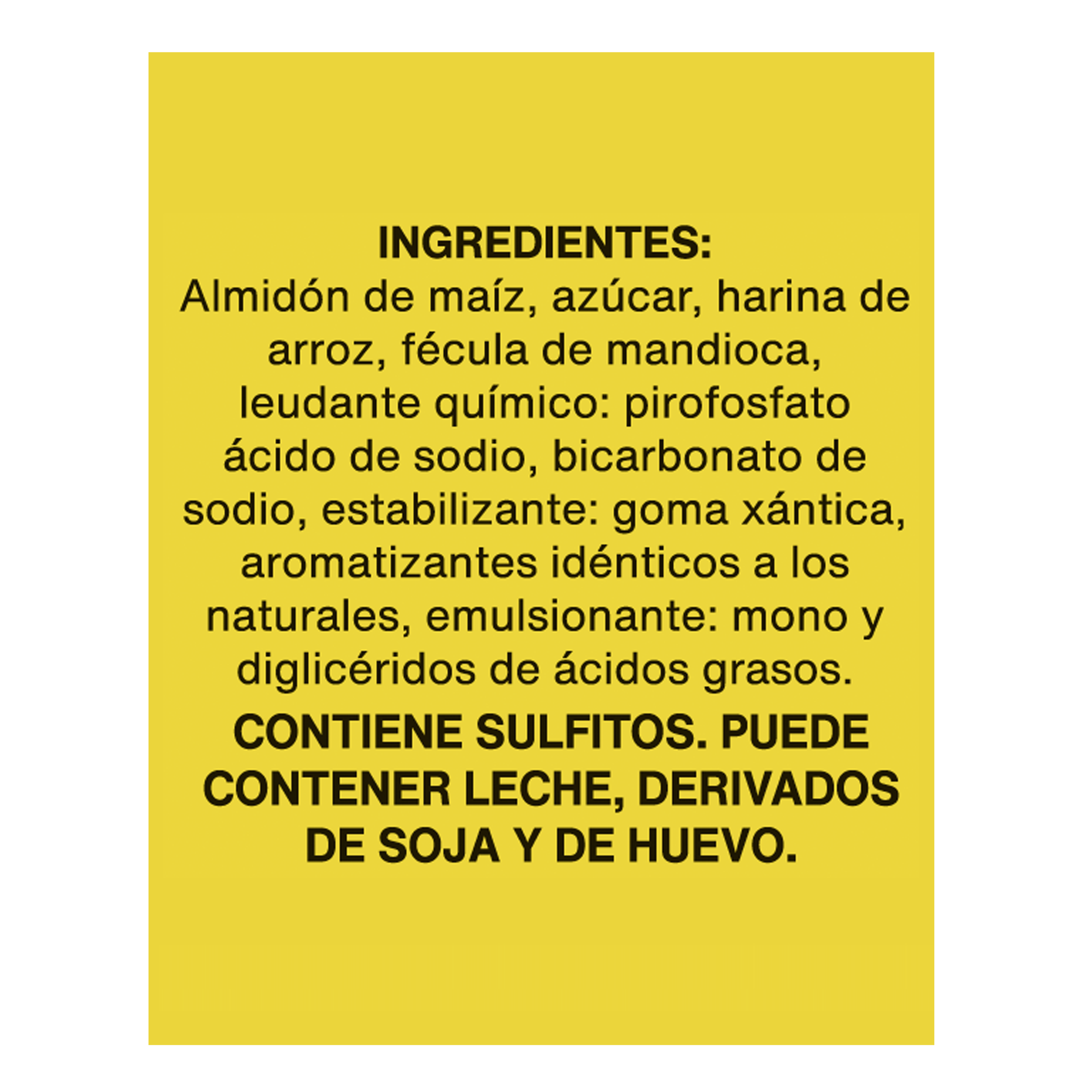 Premezcla de bizcochuelo sabor Chocolate sin TACC - Maizena