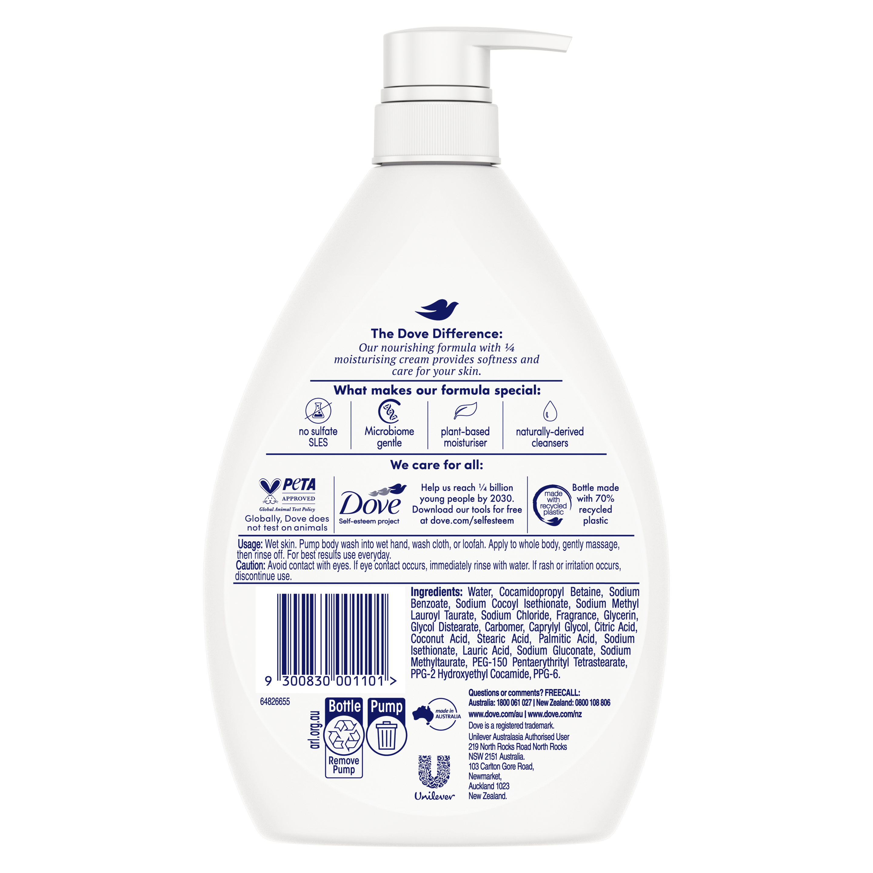 Triple Hydrate Body Wash