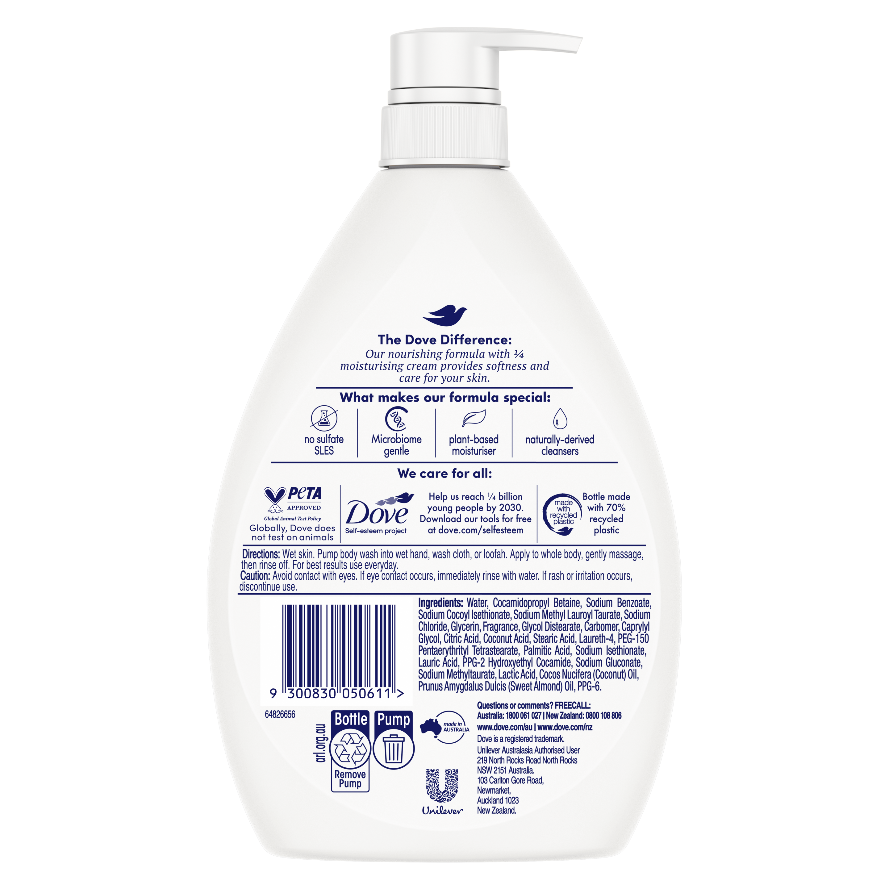 Gentle Pamper Body Wash