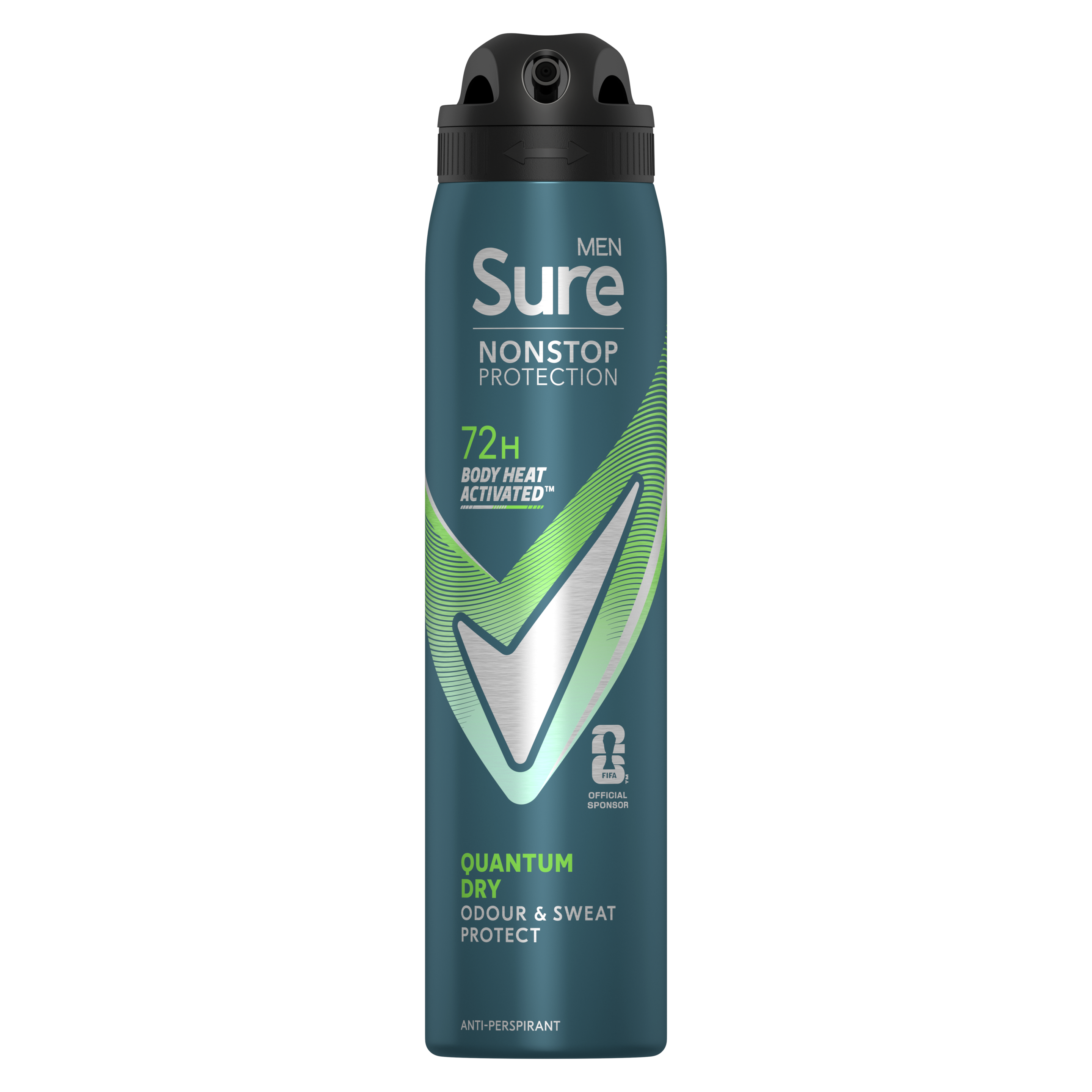 Quantum Dry Nonstop Protection Spray Front of pack