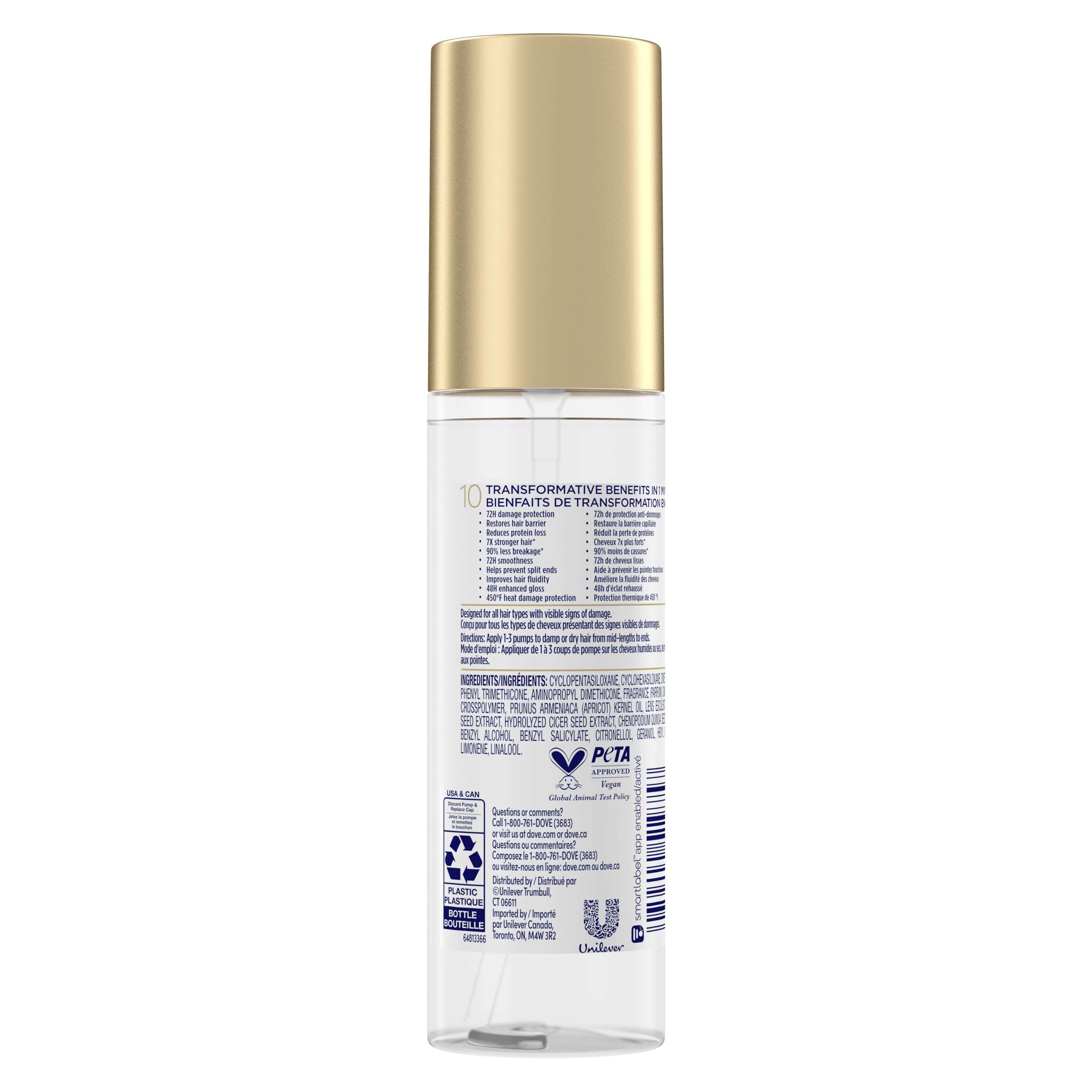 Dove Damage Therapy Intensive Repair 10 in 1 Serum