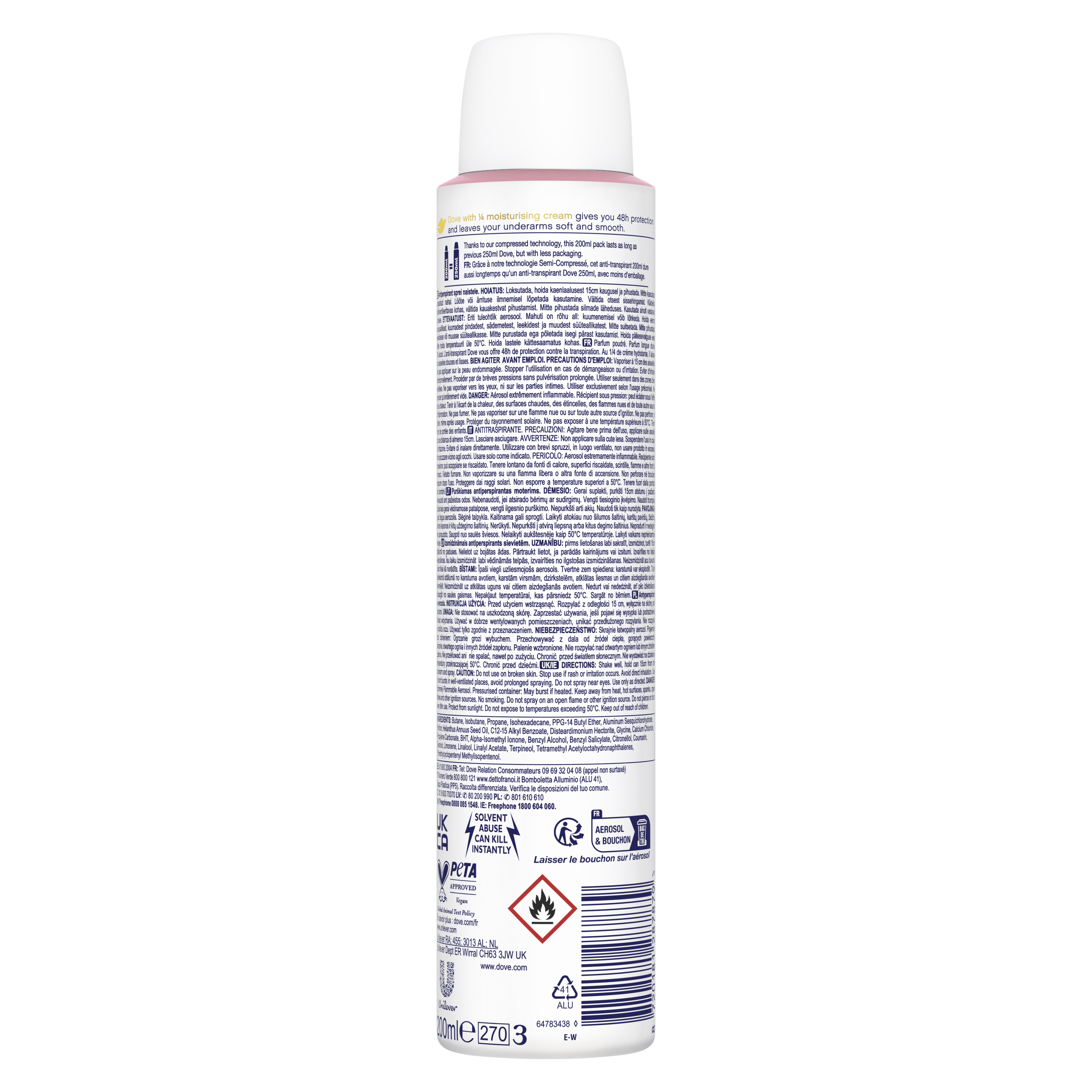 Powder Soft Antiperspirant Deodorant Spray