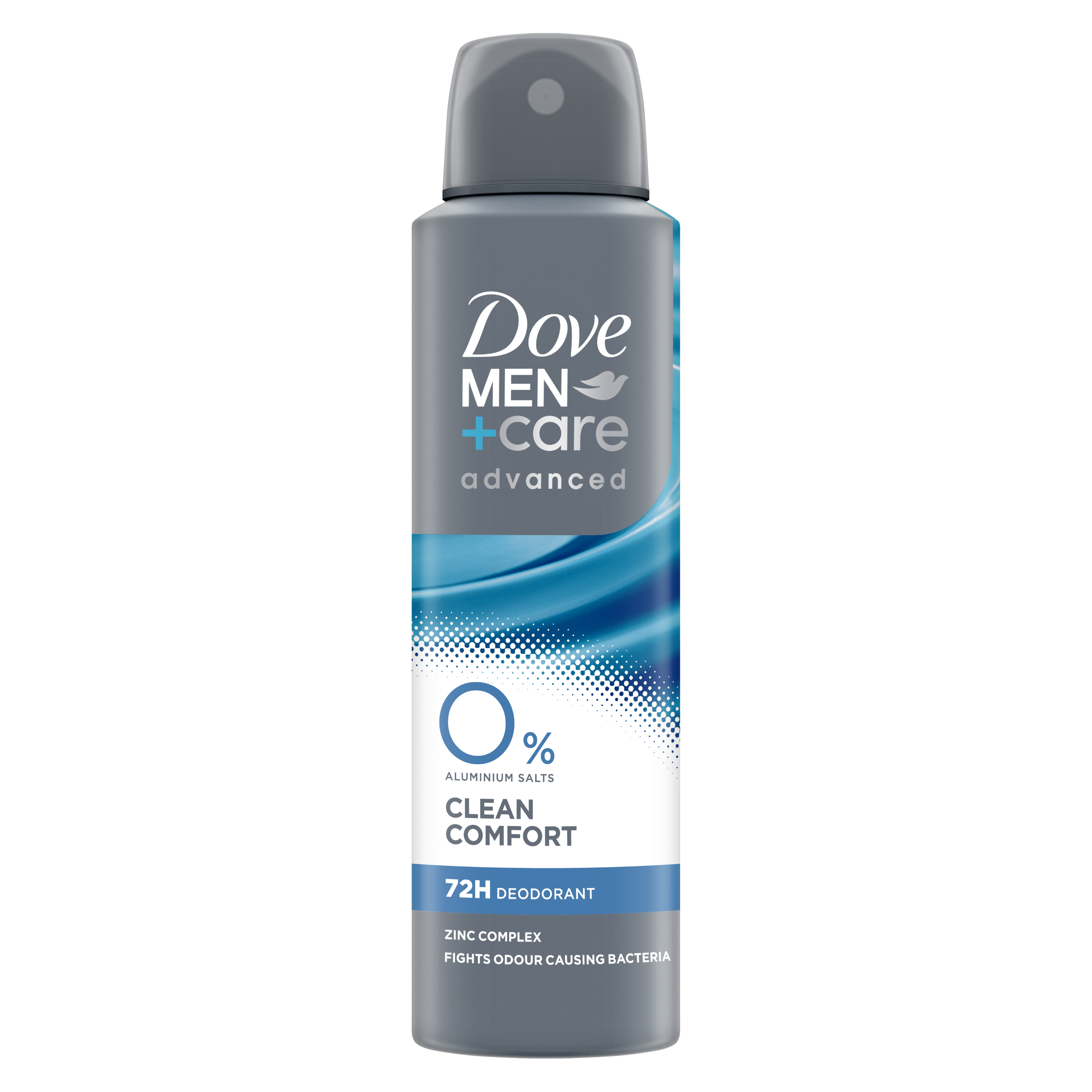 Men+Care Spray antitranspirante 0% Alumínio Clean Comfort 150ml