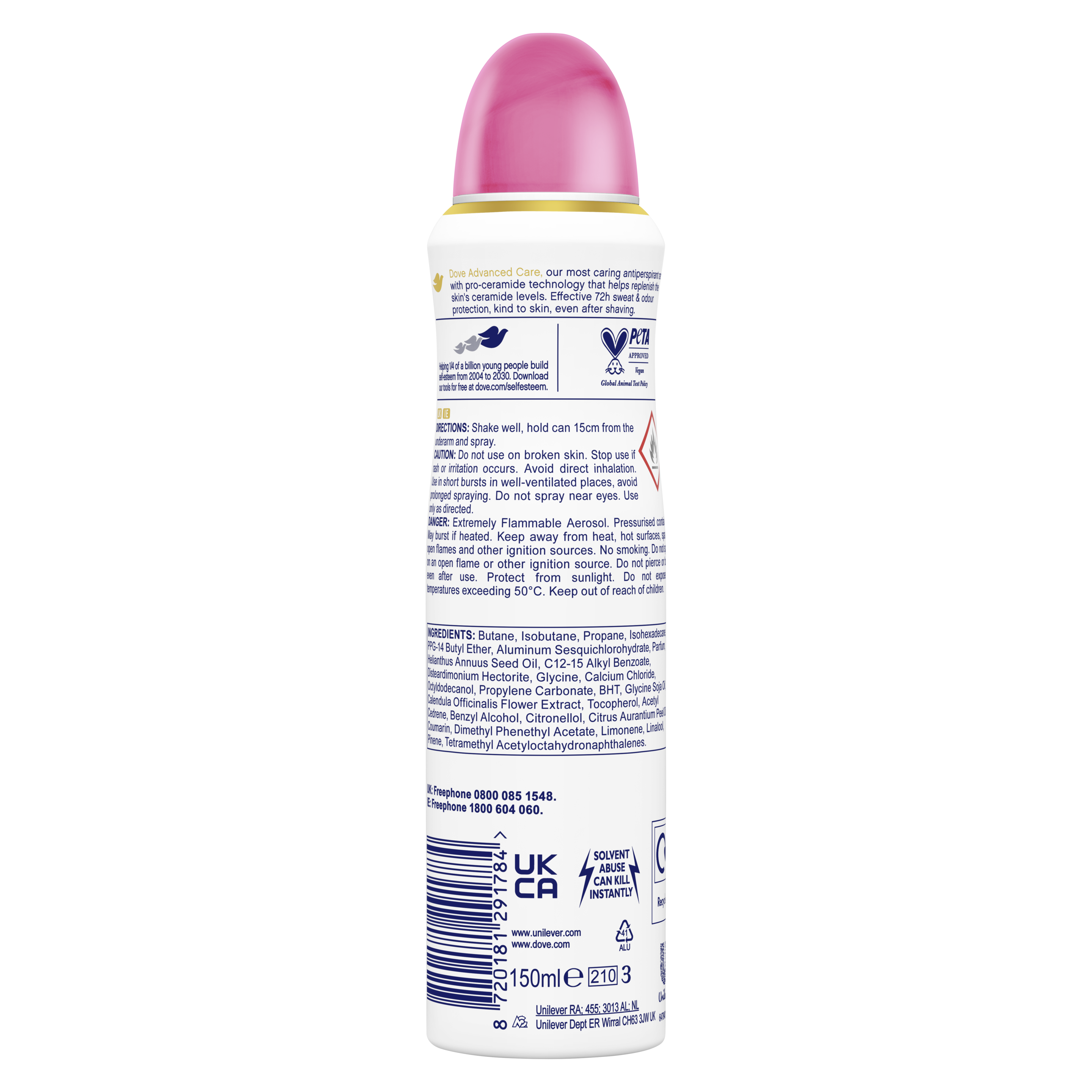 Advanced Care Go Fresh Pomegranate & Lemon Verbena Antiperspirant Deodorant Spray 150ml