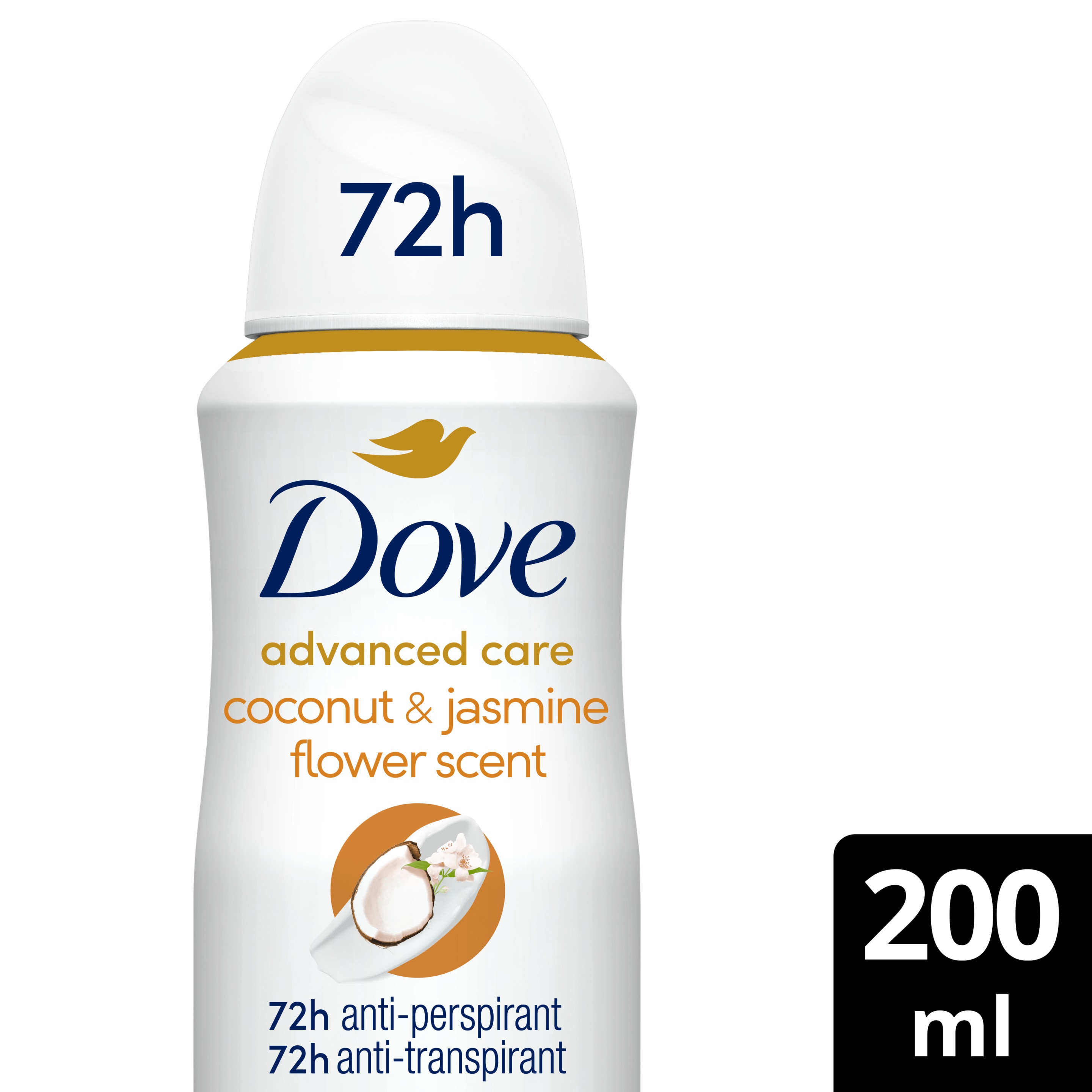 Advanced Care Coconut & Jasmine Flower Antiperspirant Deodorant Spray