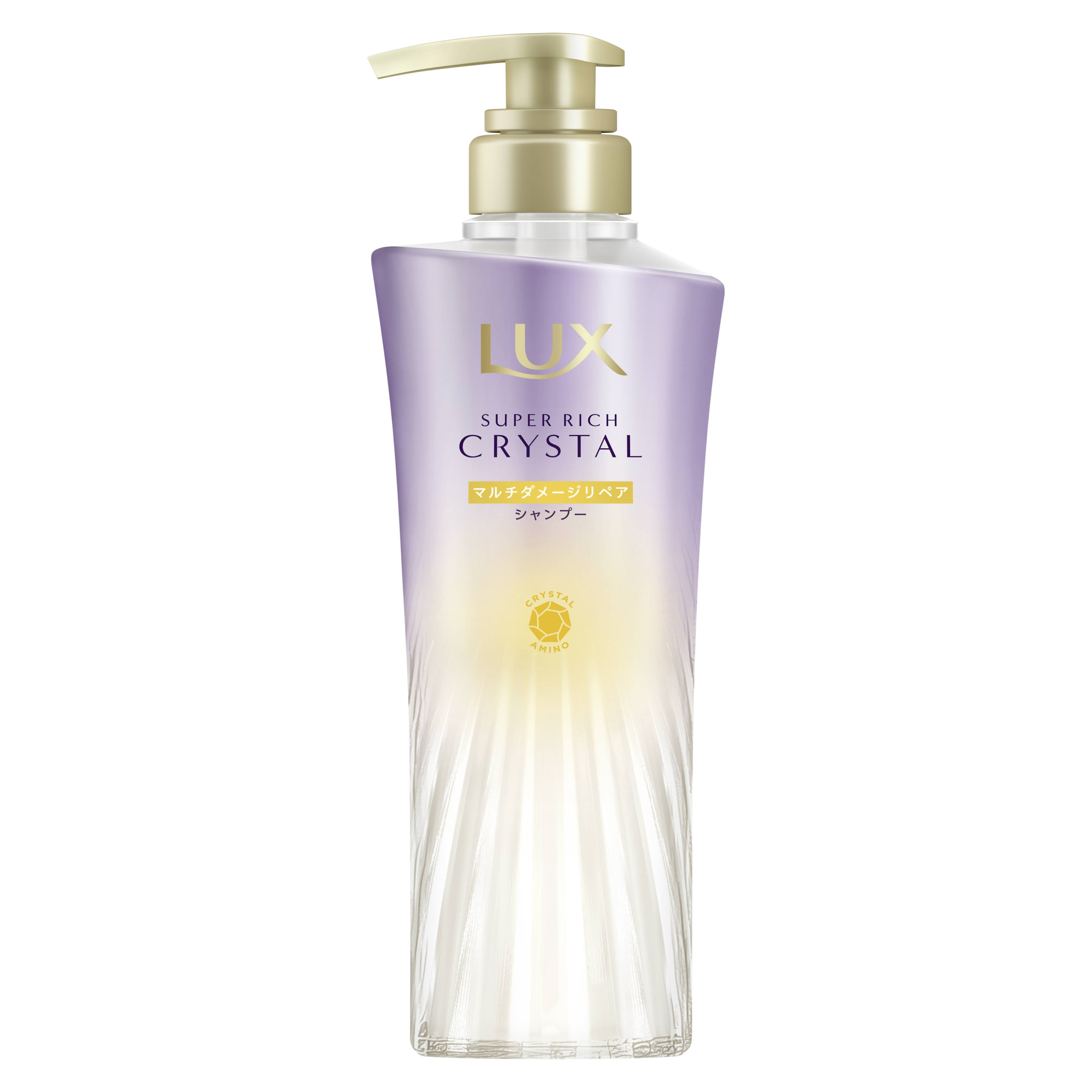 ラックス　スーパーリッチクリスタル　マルチダメージリペア　シャンプー packshot
