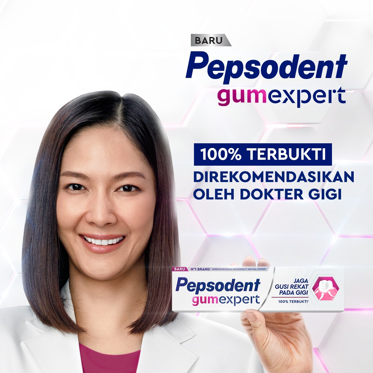 Pasta Gigi Pepsodent Gum Expert Fresh