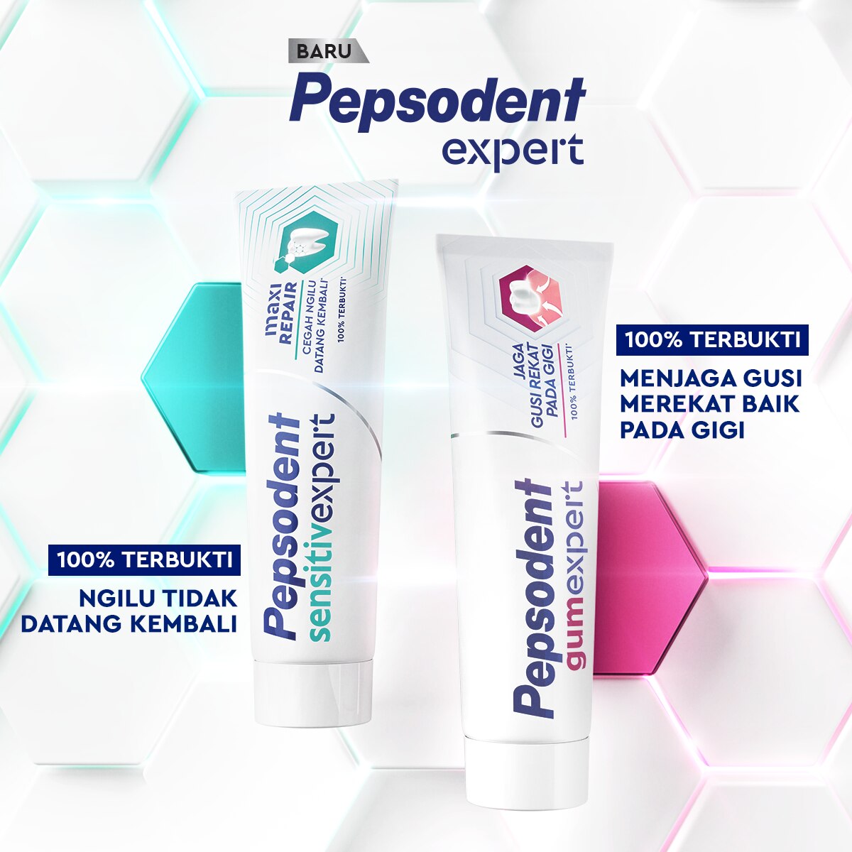 Pasta Gigi Pepsodent Gum Expert Fresh
