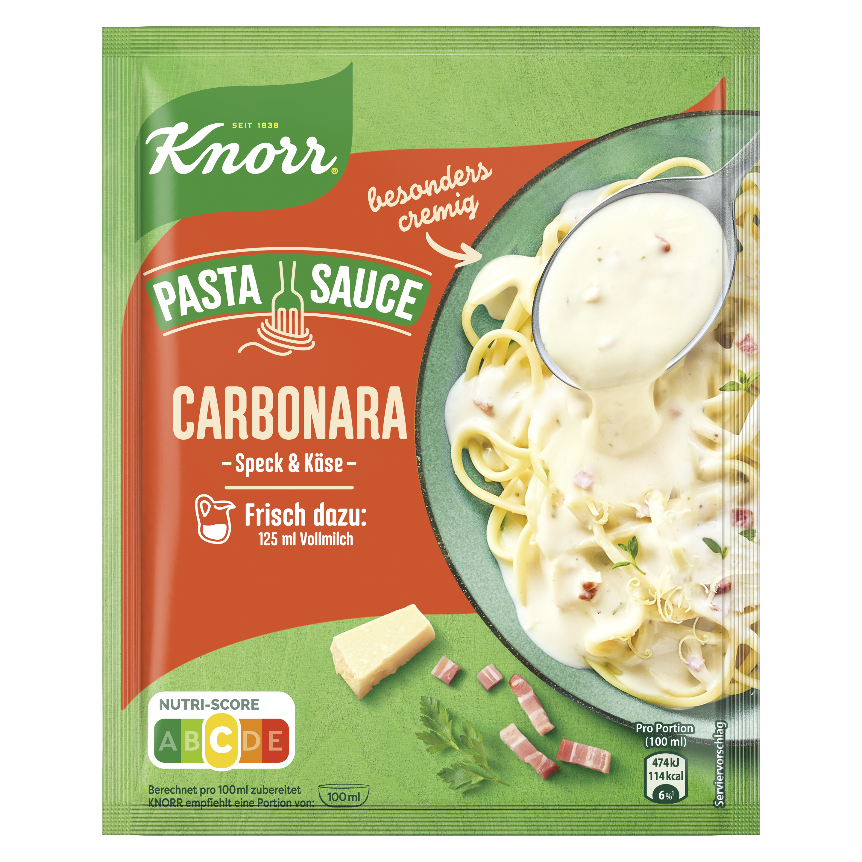 Knorr Pasta Sauce Carbonara  250 ml