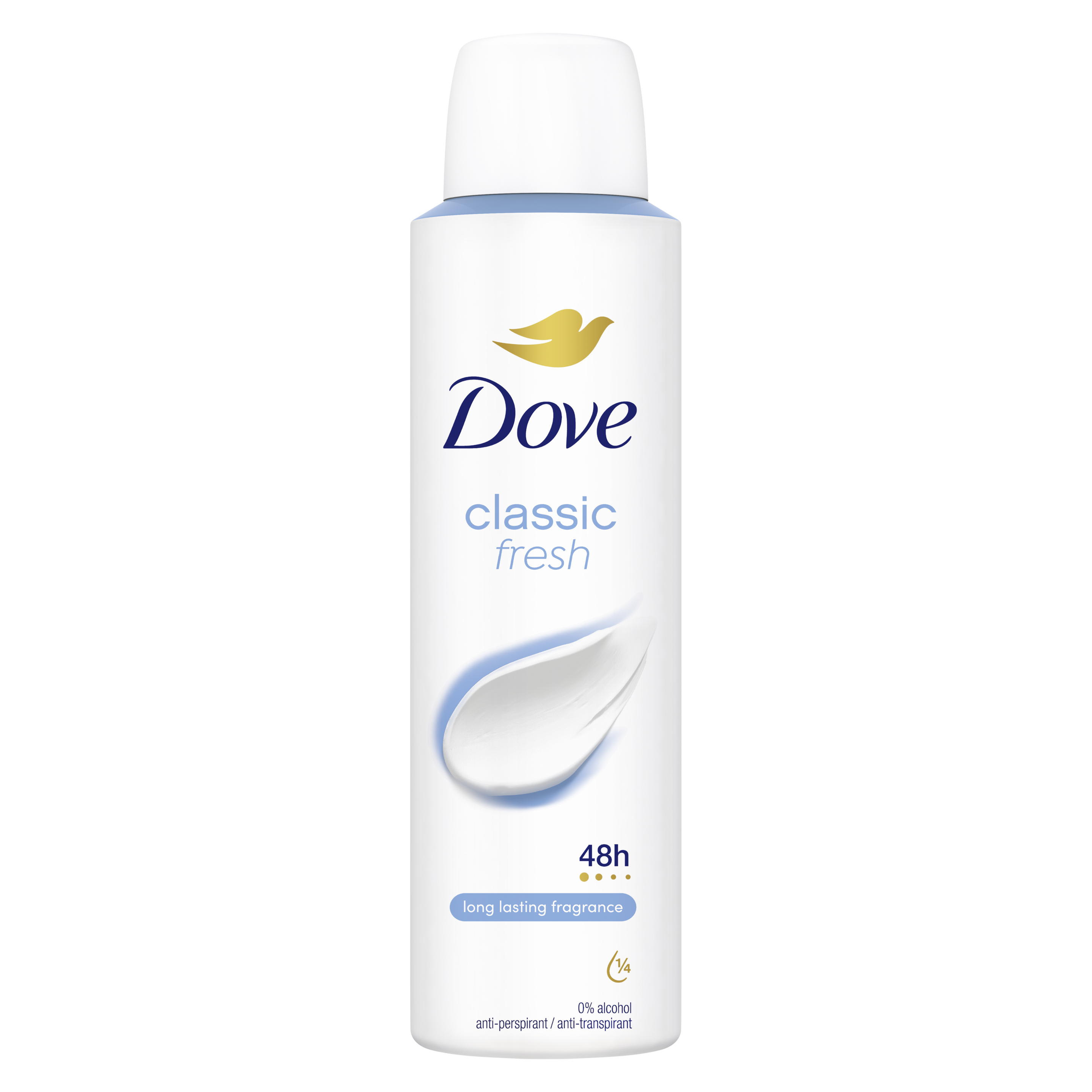 Антиперспірант аерозоль Dove Класична свіжість 48 годин 150 мл
