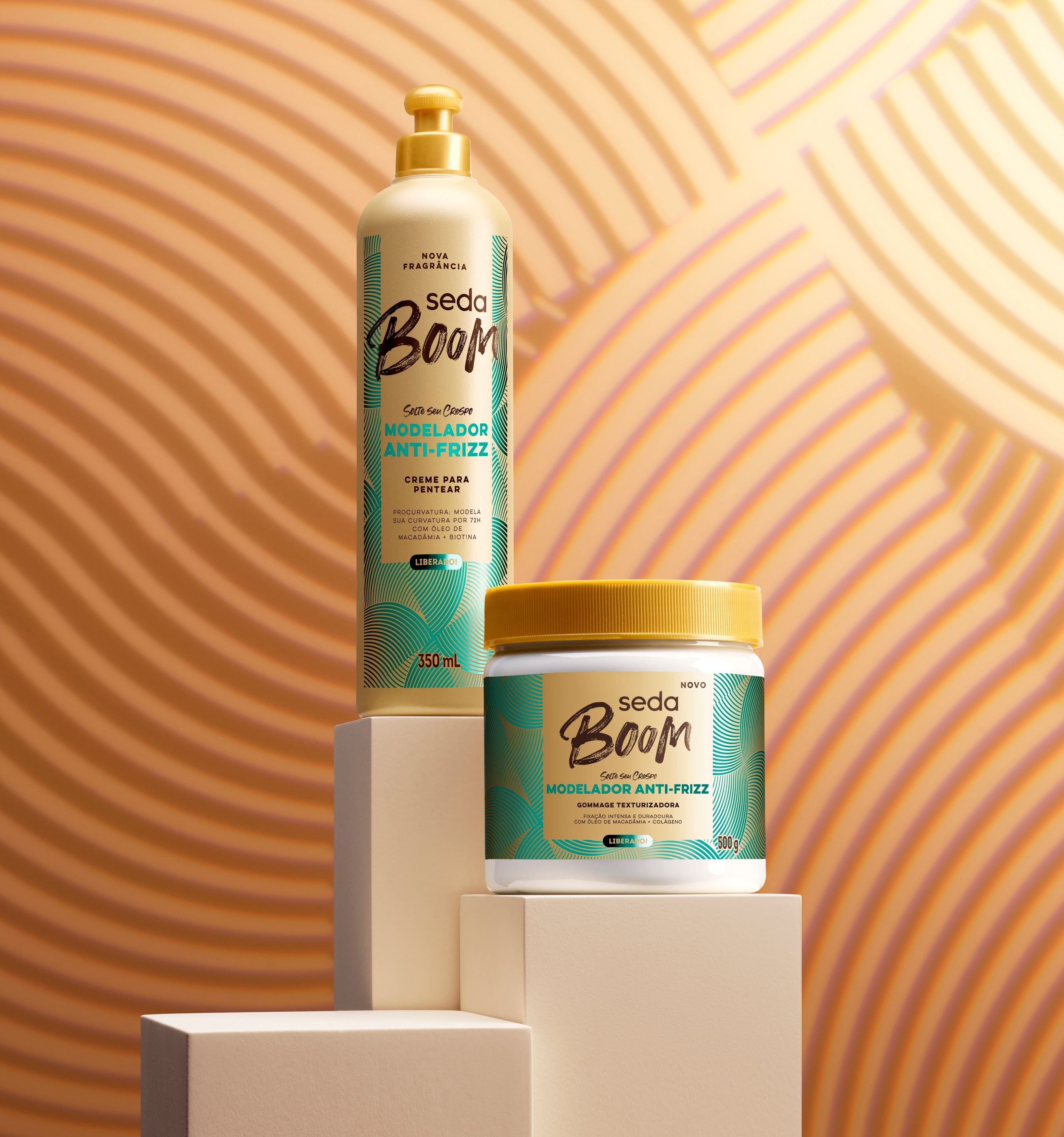 Boom Modelador Anti-Frizz