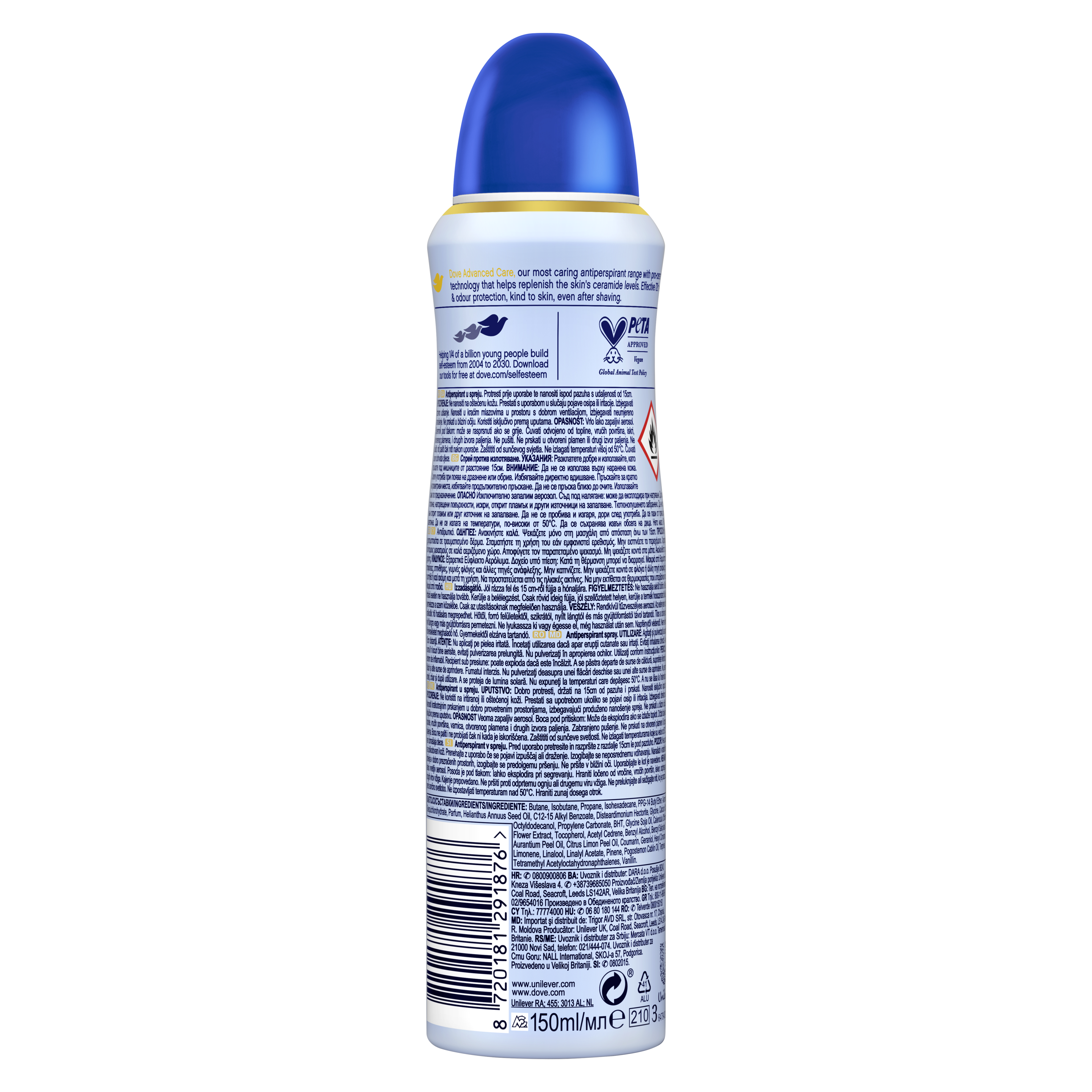 Αποσμητικό Spray Advanced Care Talco