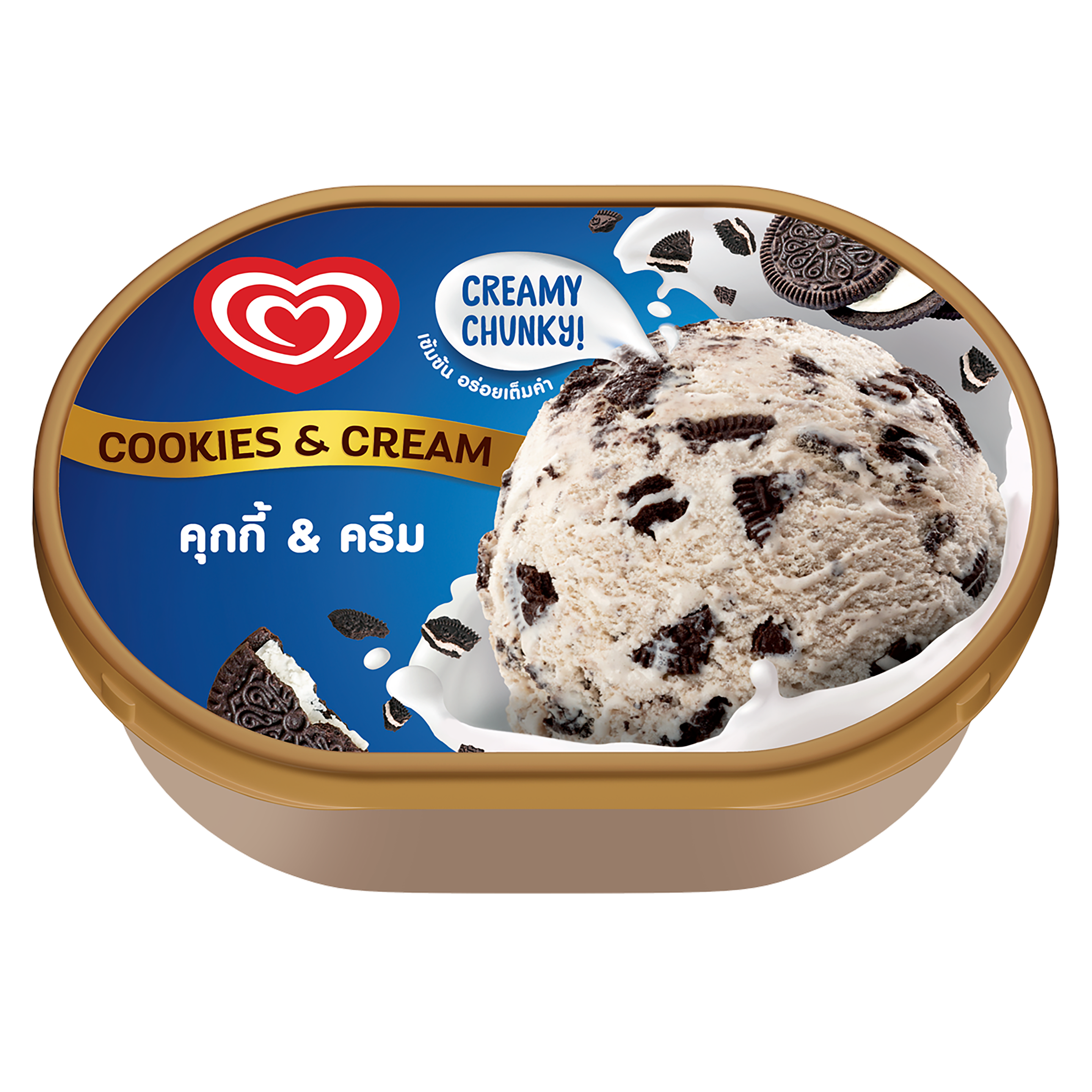 วอลล์เทคโฮม โกลด์ คุกกี้ & ครีม packshot
