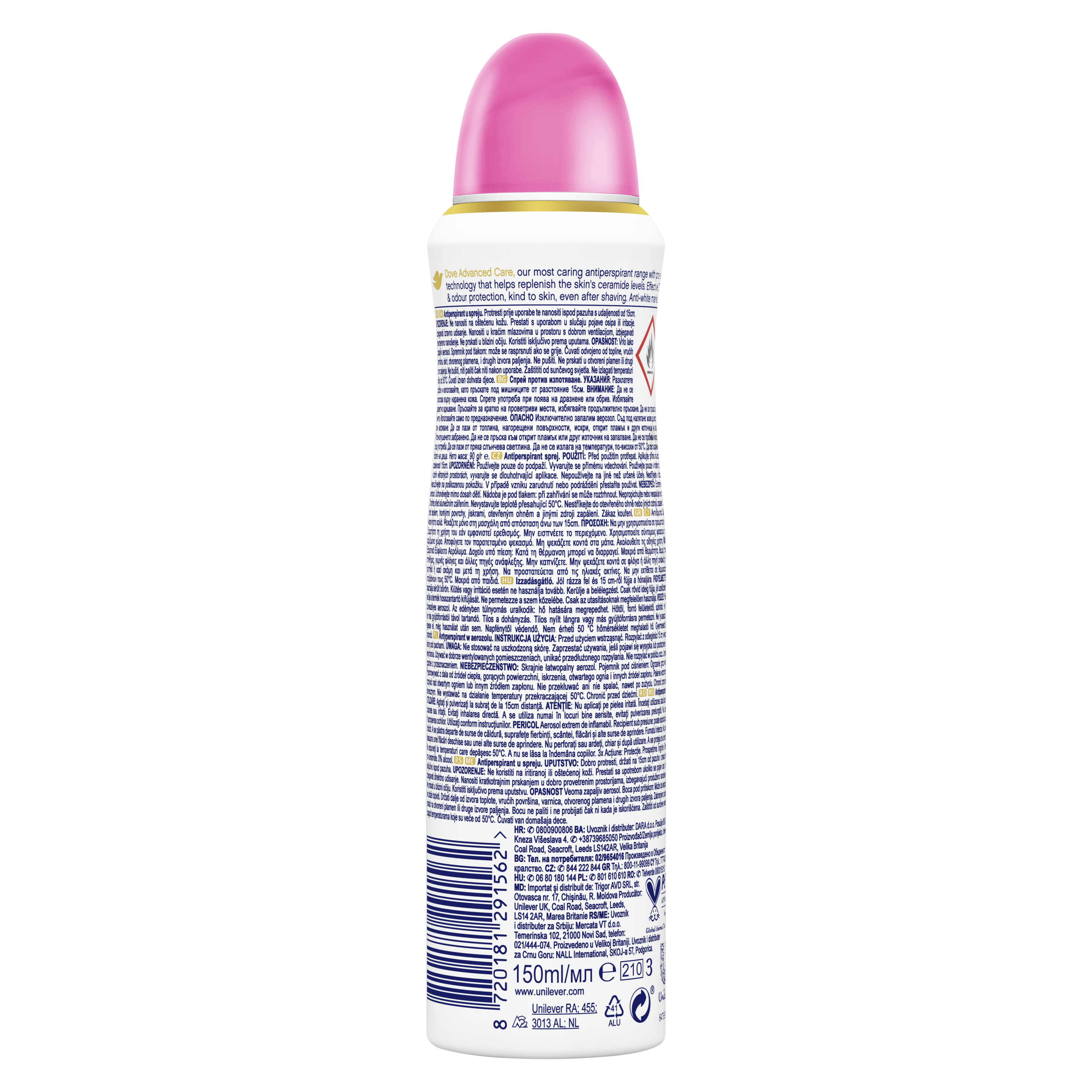 Αποσμητικό Spray Advanced Care Invisible Care