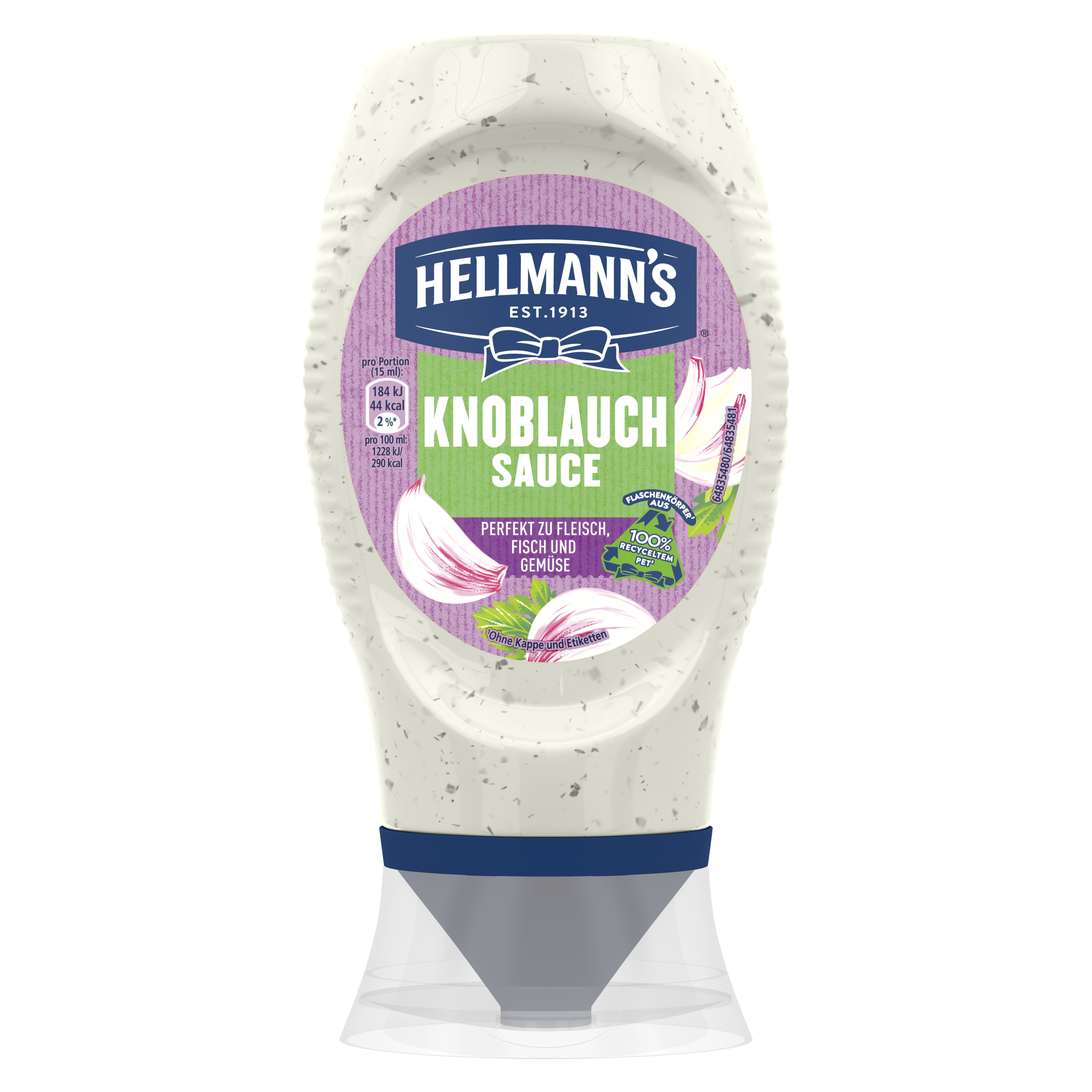 Hellmann's Garlic & Herb Sauce packshot