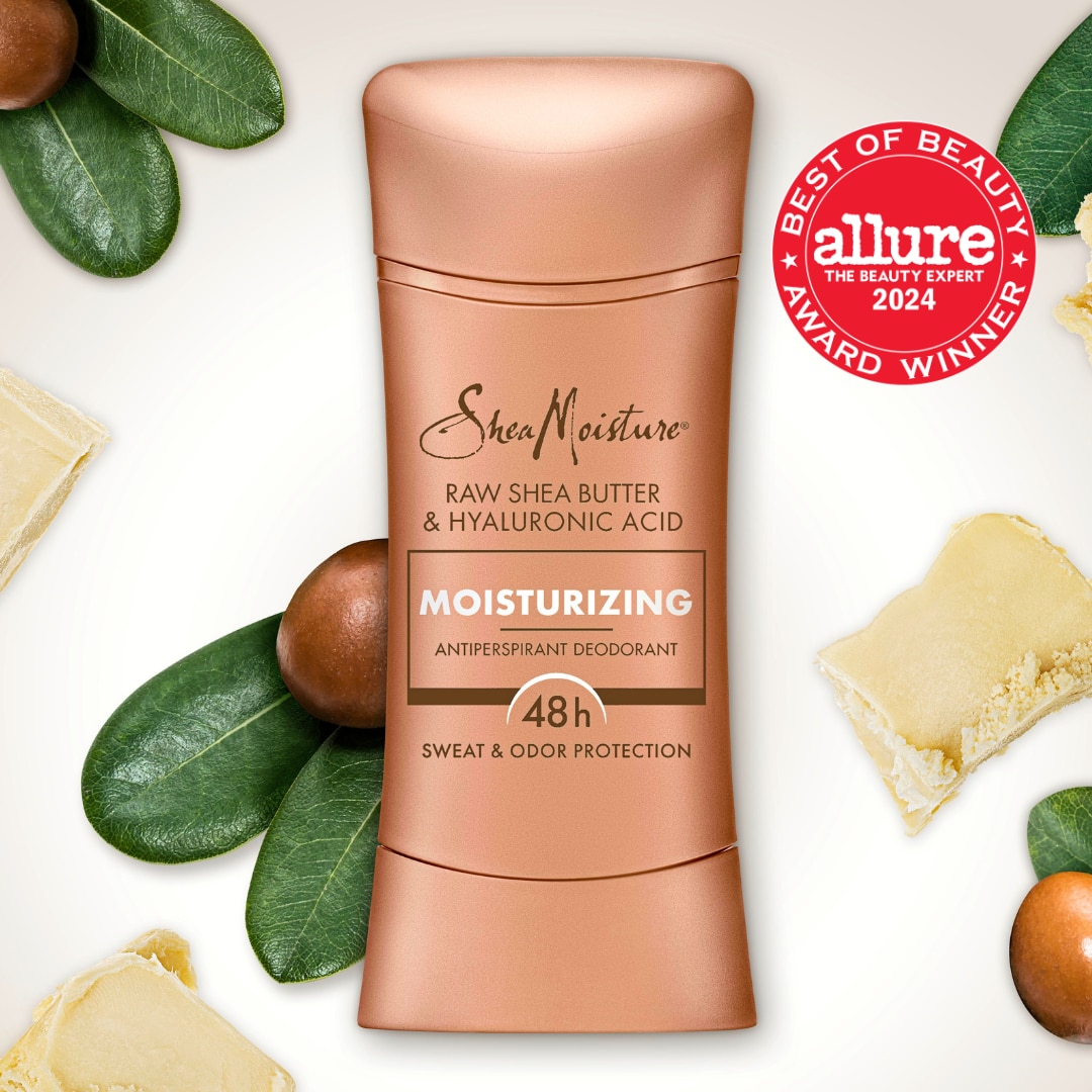 Raw Shea Butter & Hyaluronic Acid Moisturizing Antiperspirant Deodorant Stick