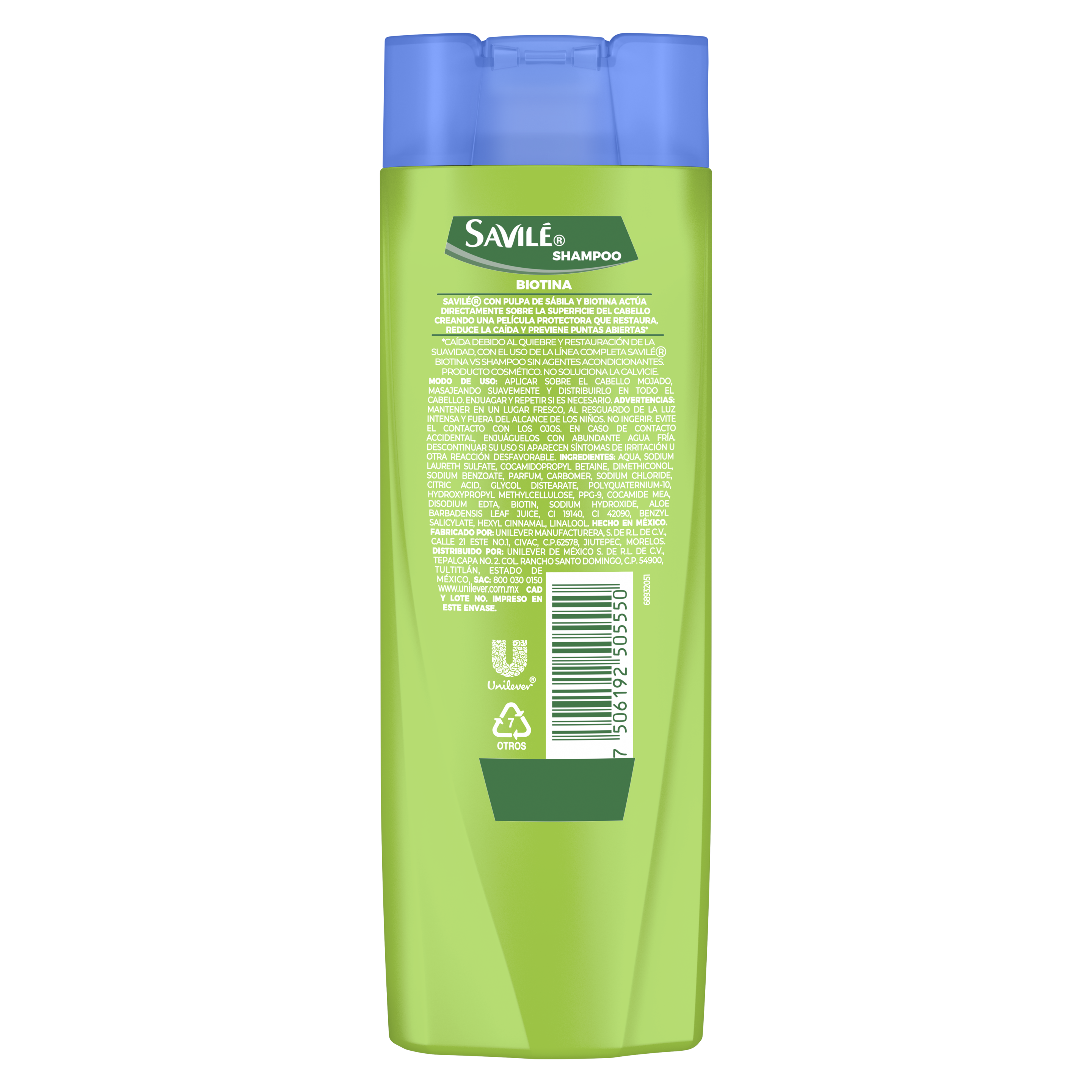 Shampoo Savilé Biotina