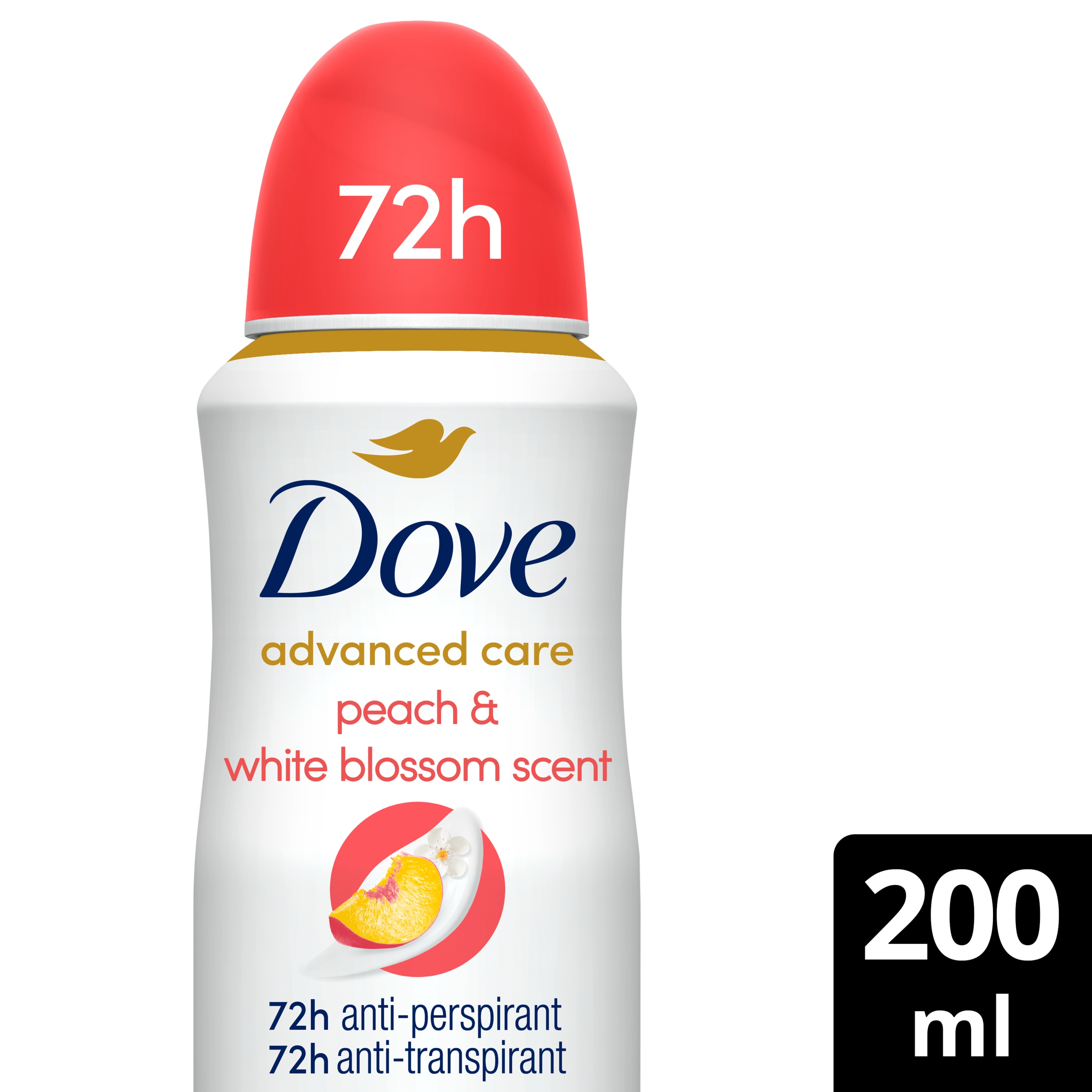 72hr Go Fresh Peach & White Blossom Deodorant Spray  200ml