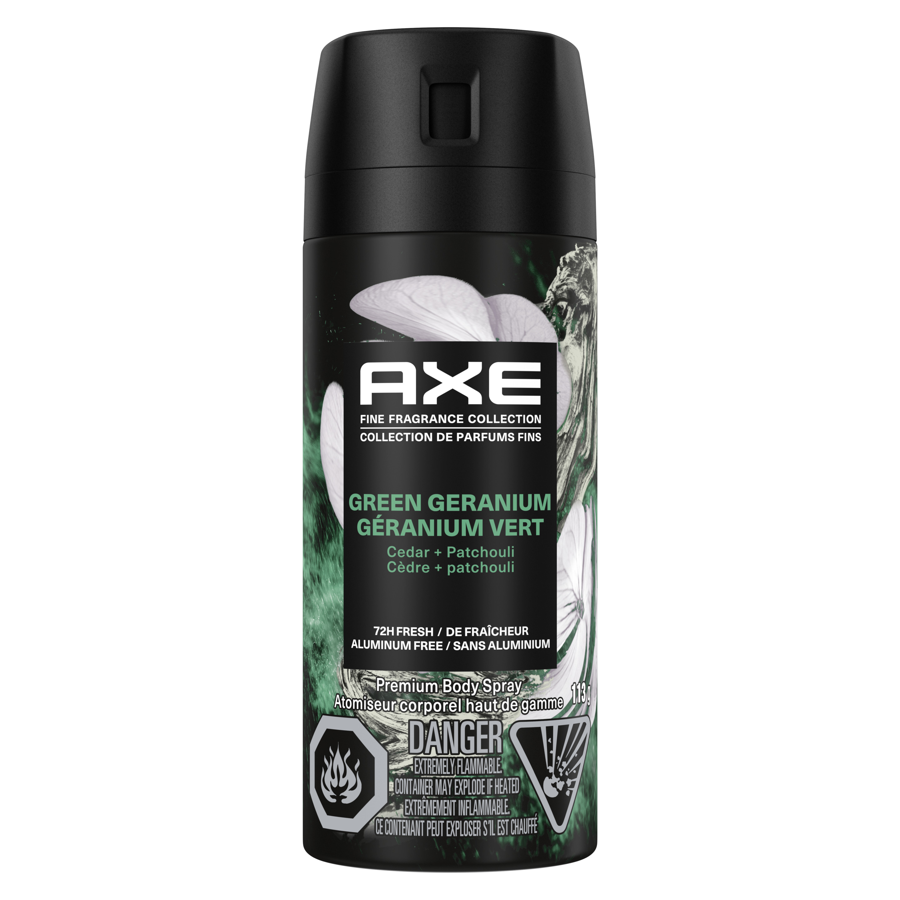 Axe Fine Fragrance Green Geraniumpremium Body Spray