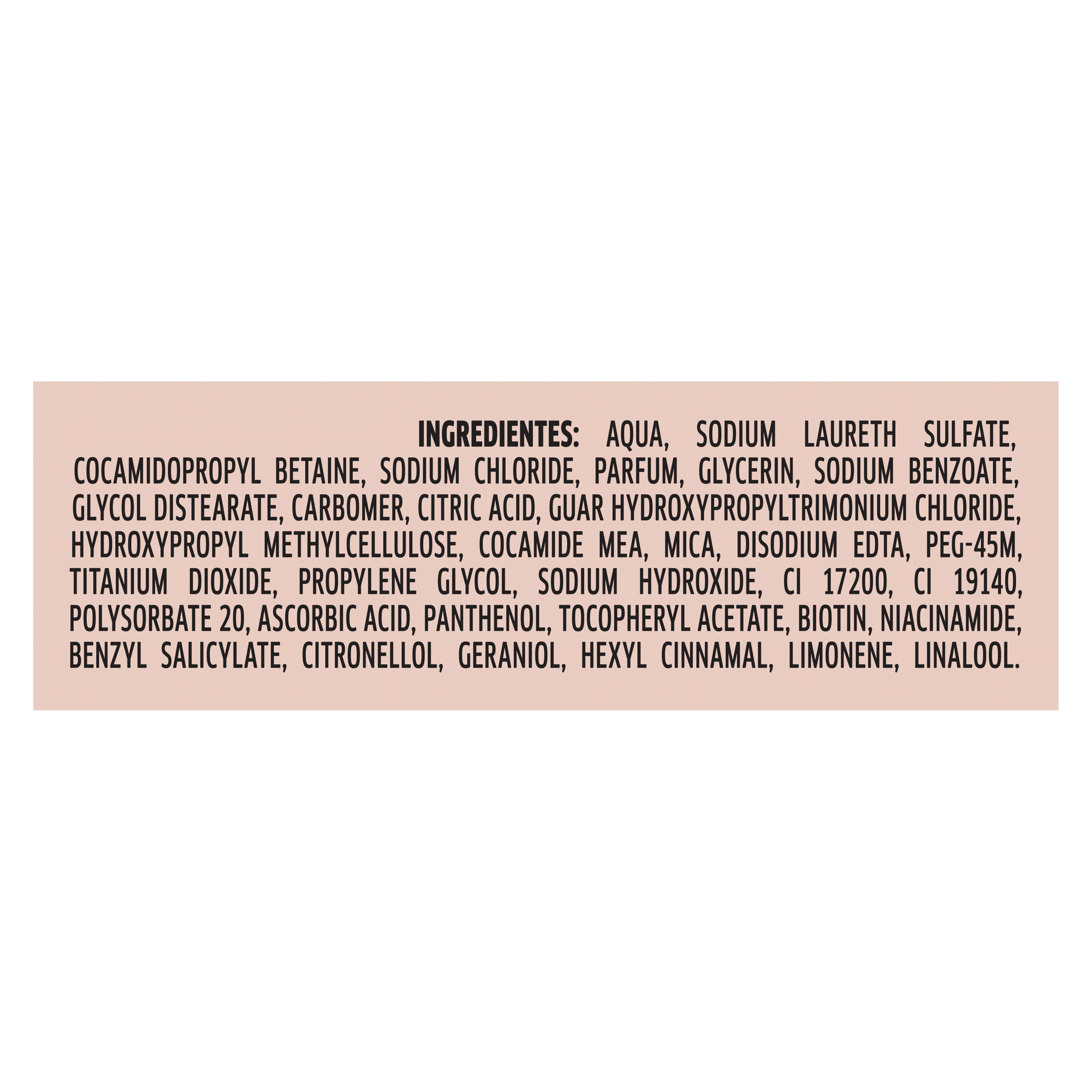 Sedal Shampoo Glycol + Vita C