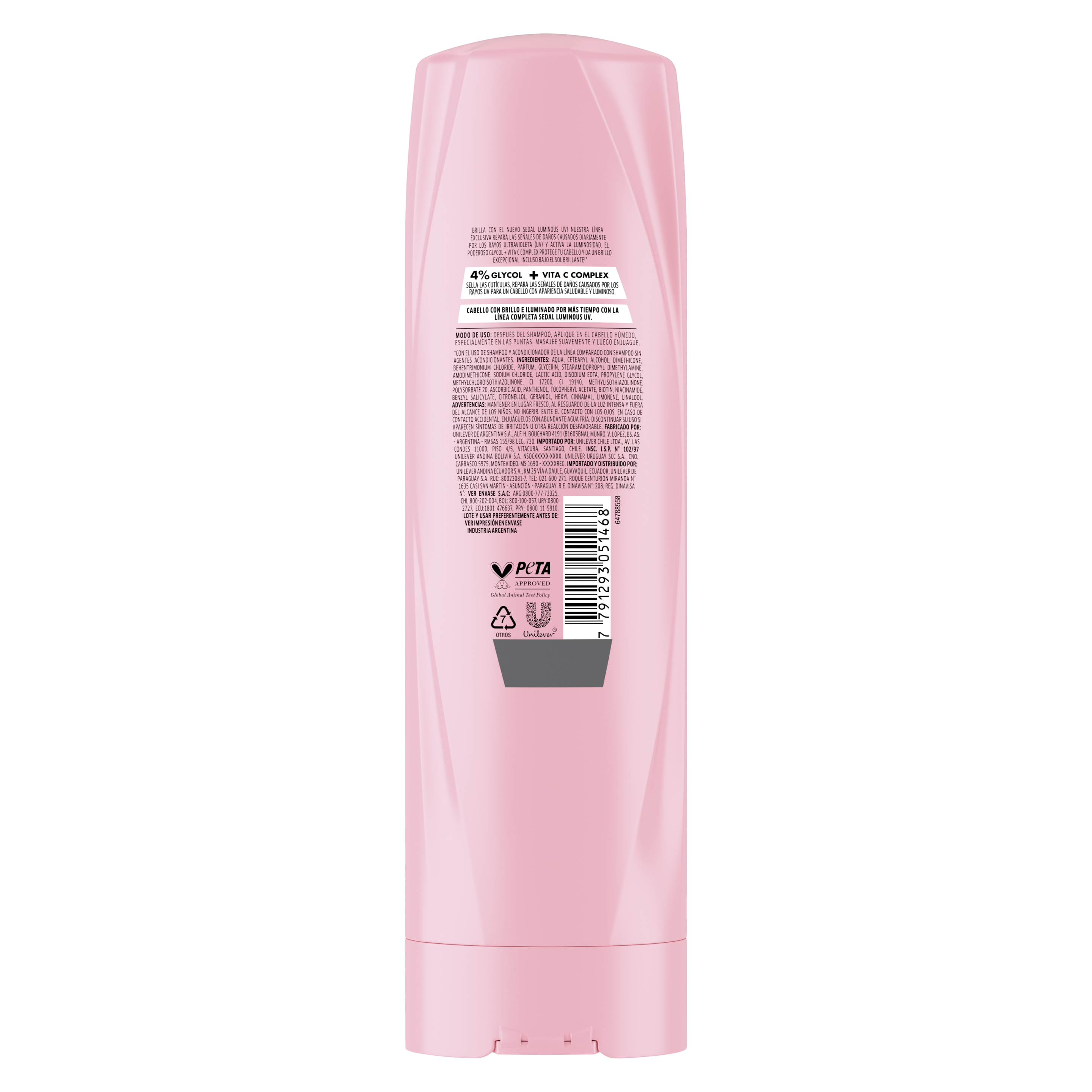 Sedal Acondicionador Glycol + Vita C