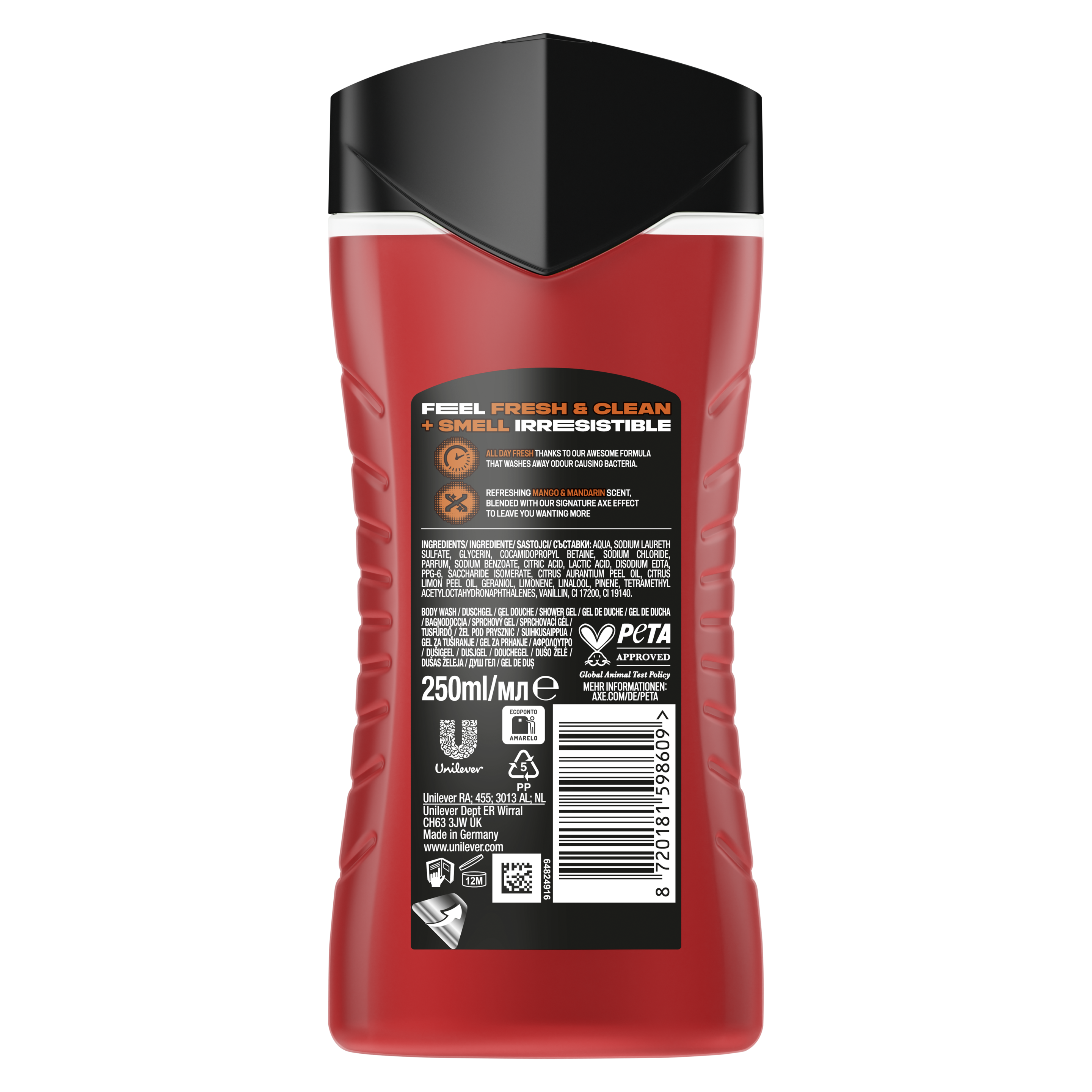 Гель для душу AXE Сансет Фреш