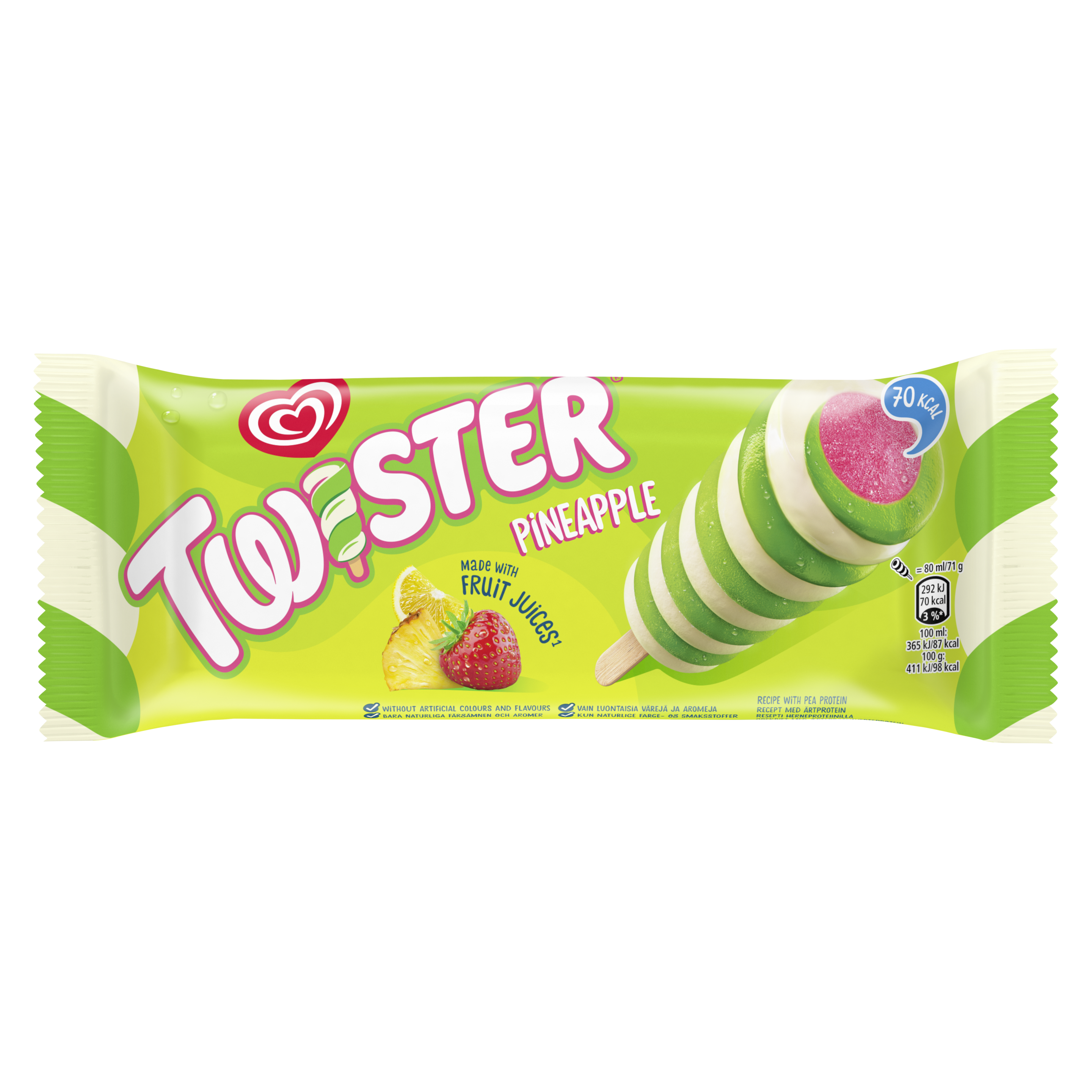 Twister Pineapple packshot