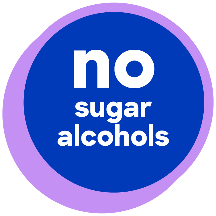 contains no sugar alcohols