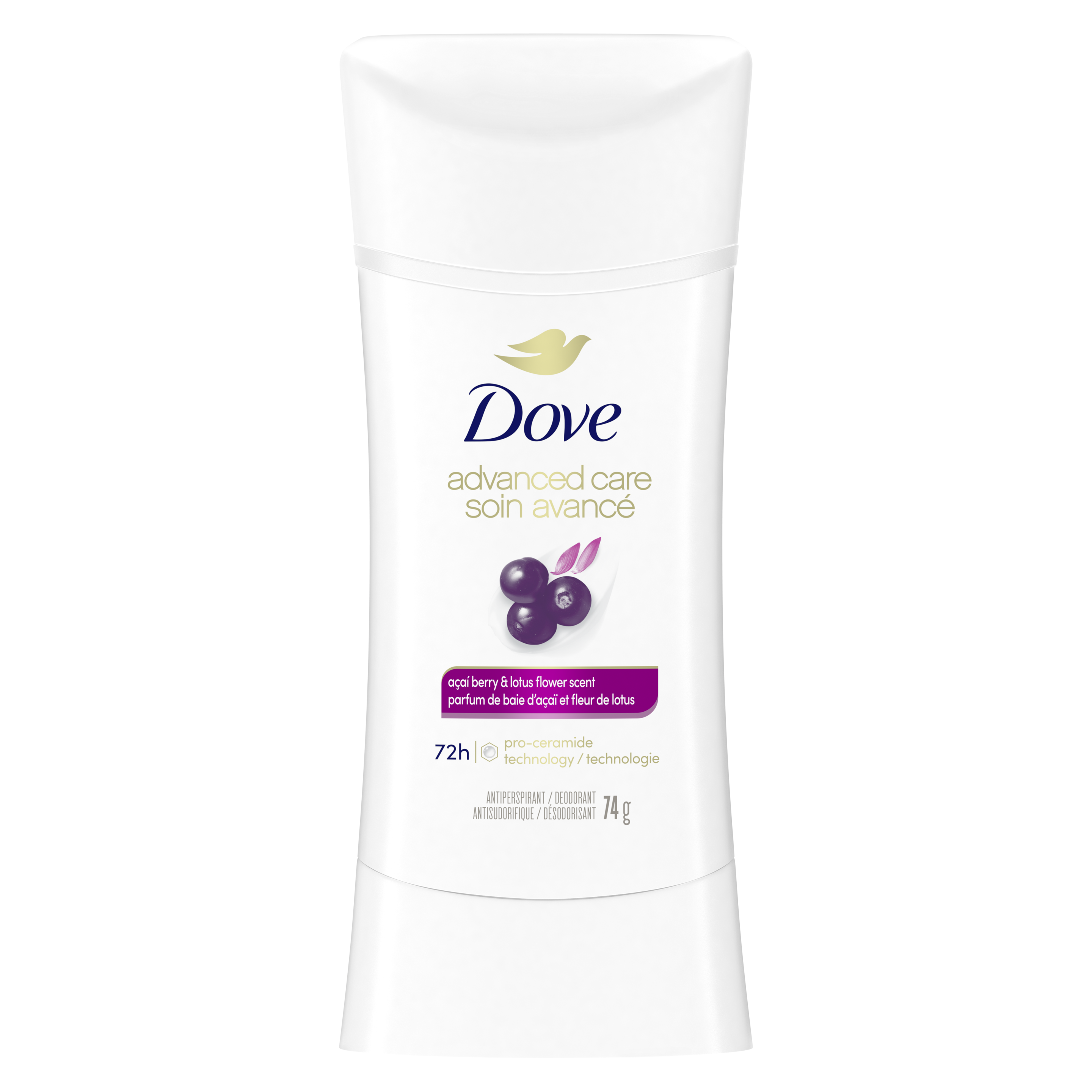 Antisudorifique en bâton soin avancé parfum de pomme et thé blanc 74 g