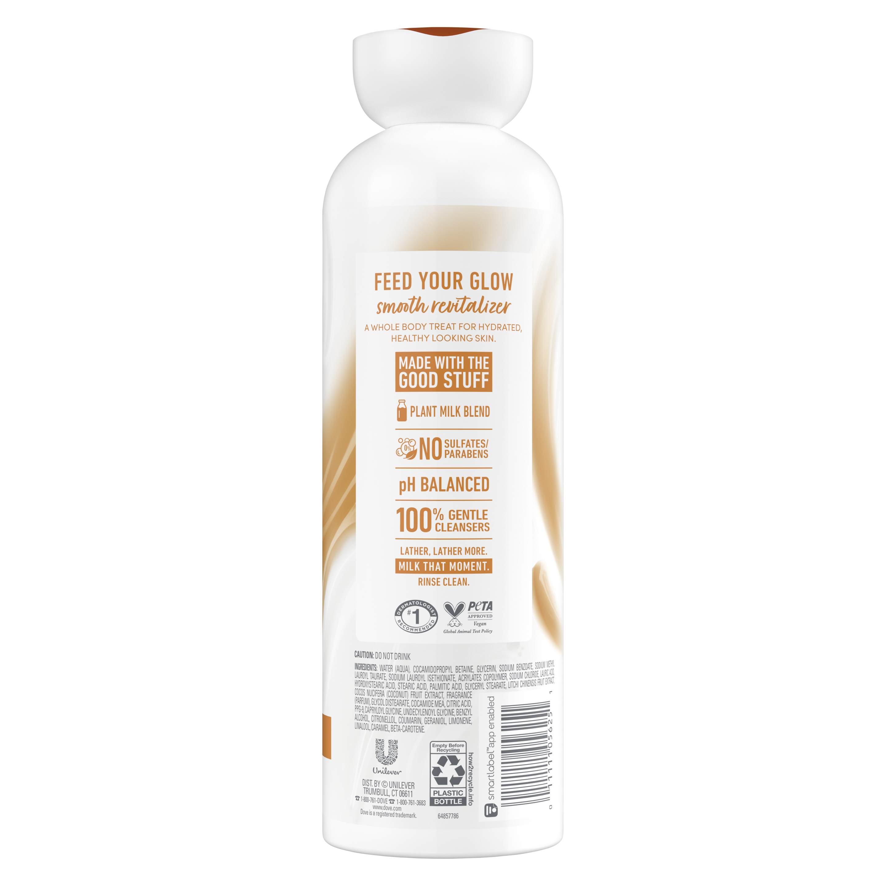 Coconut Milk & Sugar Lychee Plant Milk Body Wash