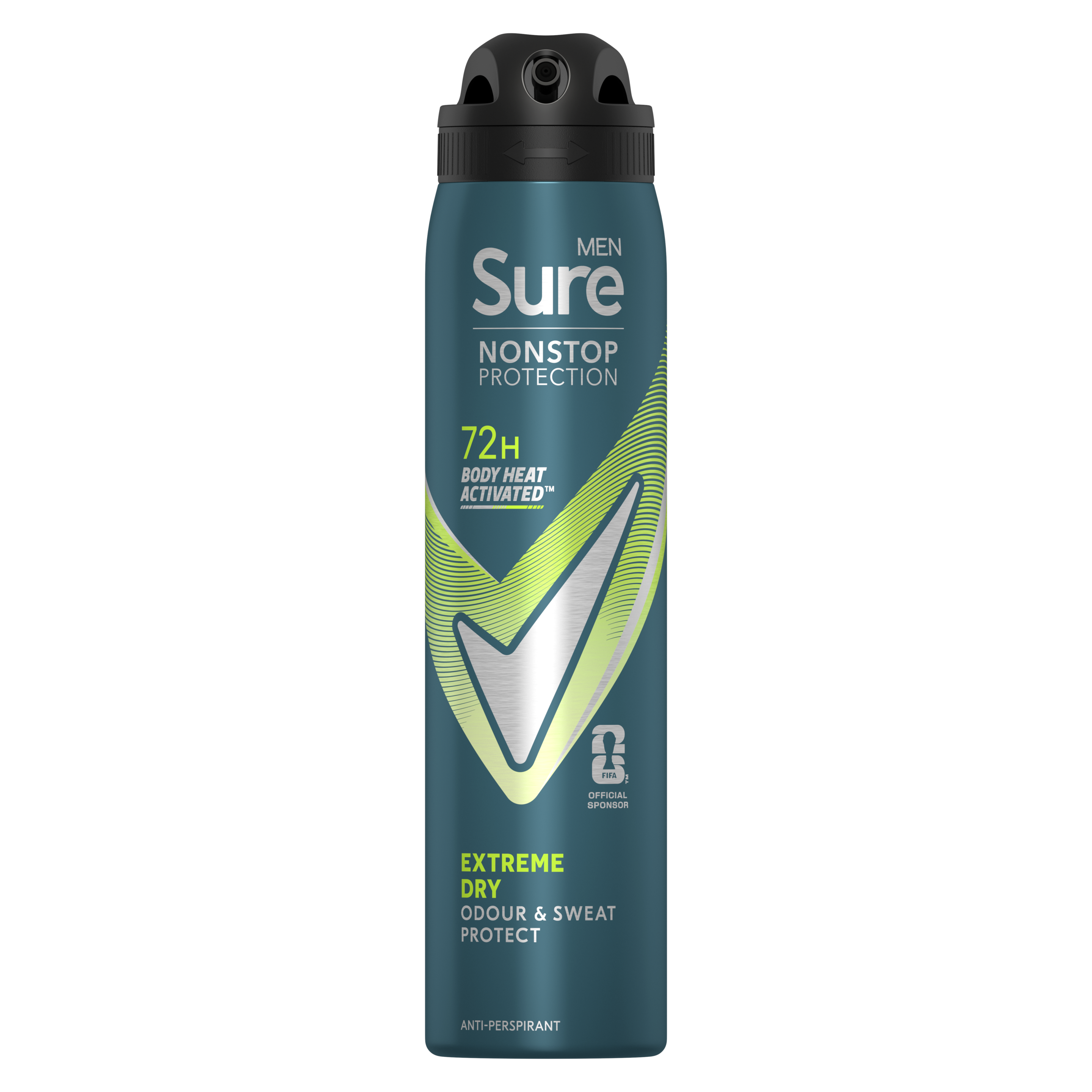 Extreme Dry Nonstop Protection Spray Front of pack