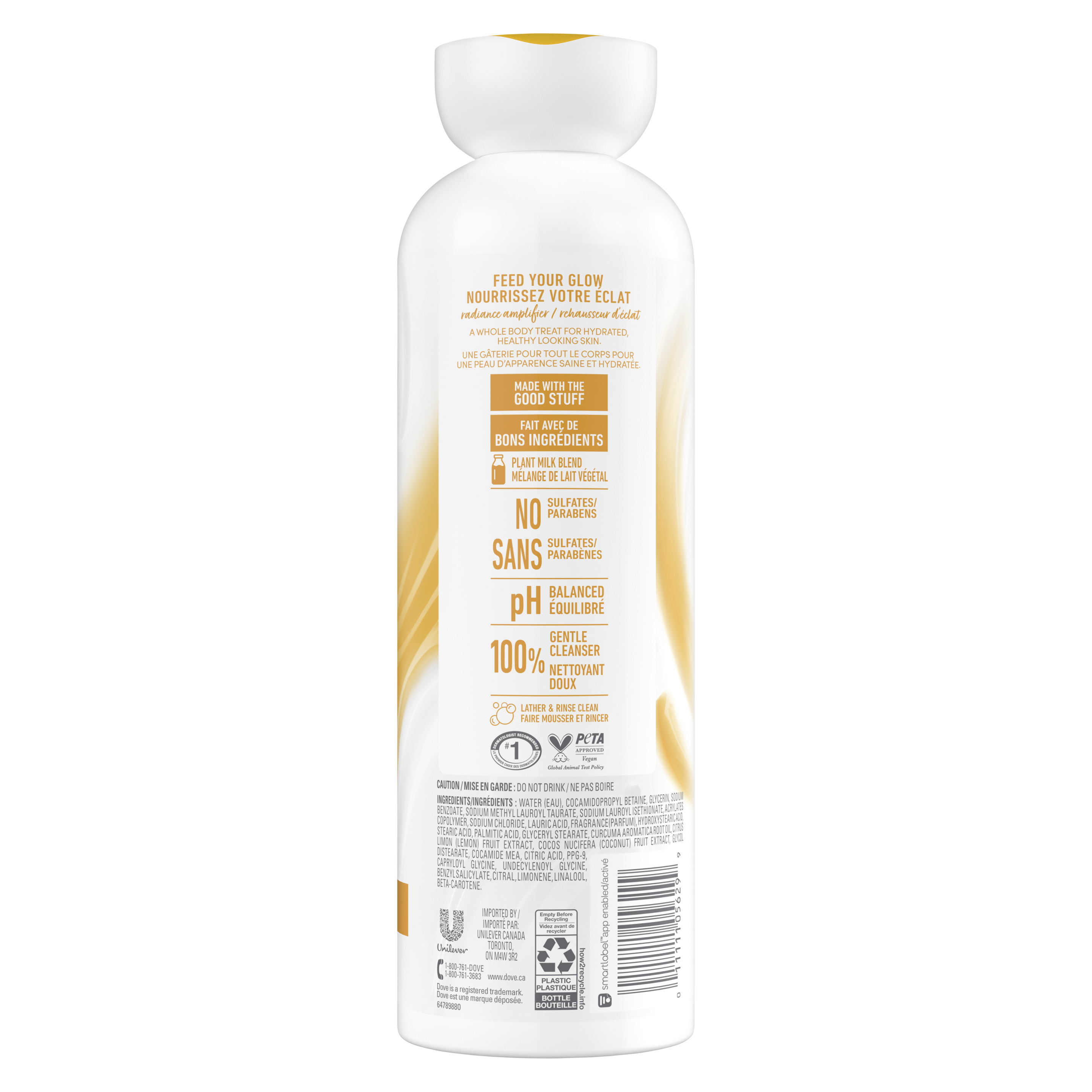 Turmeric Milk & Lemon Drop Plant Milk Body Wash