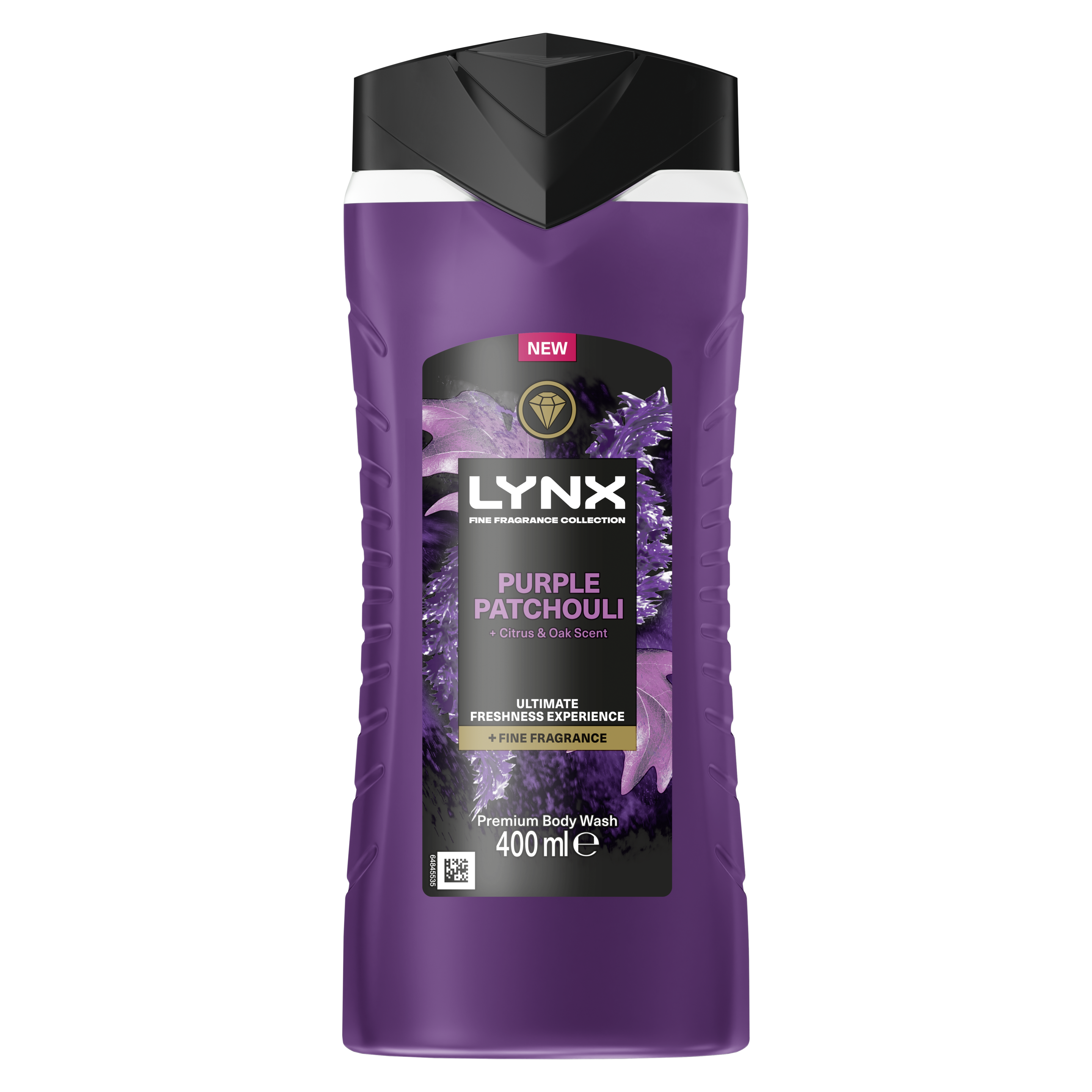 Lynx  Purple Patchouli Premium Body Wash packshot