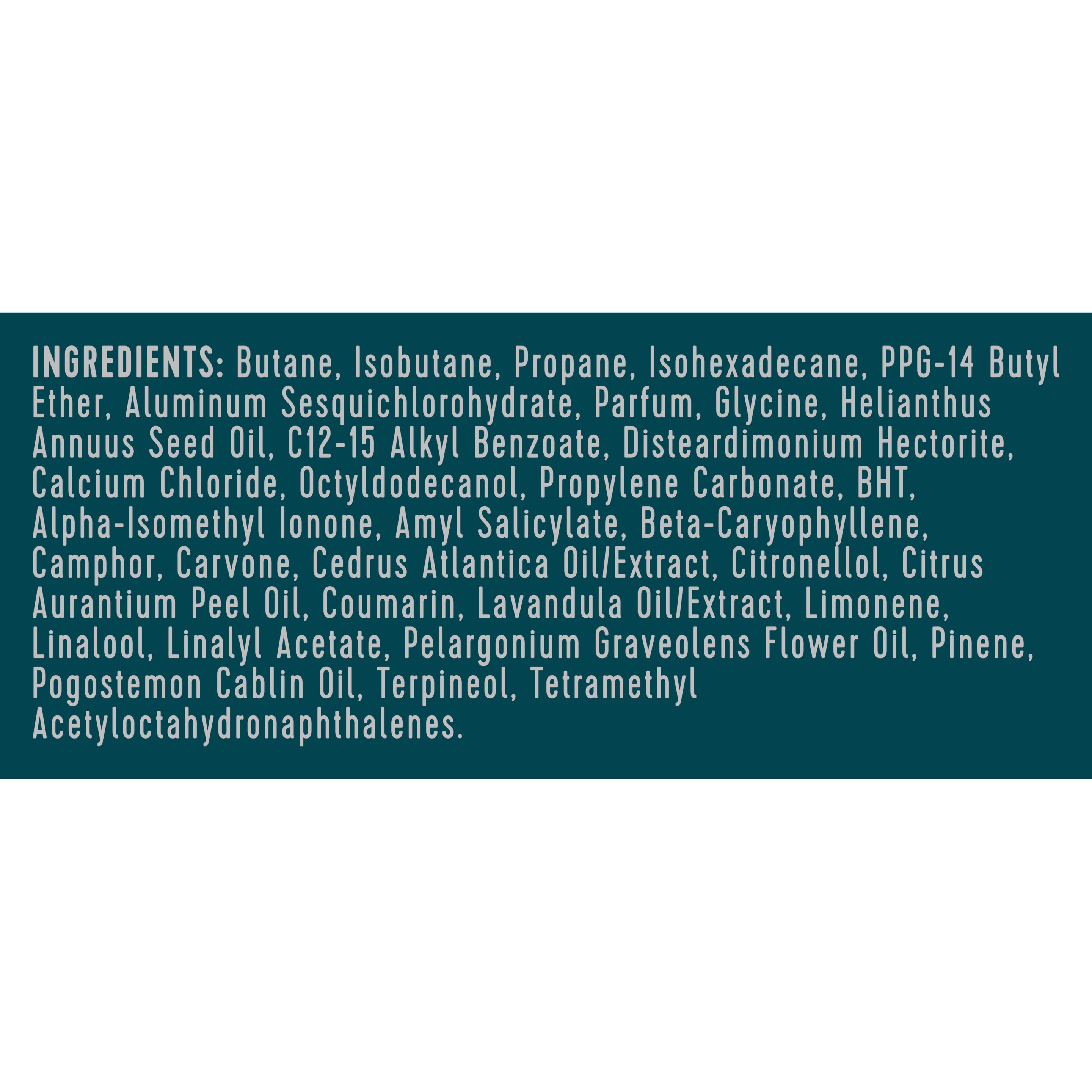 Nonstop Protection Resilience men's deodorant spray
