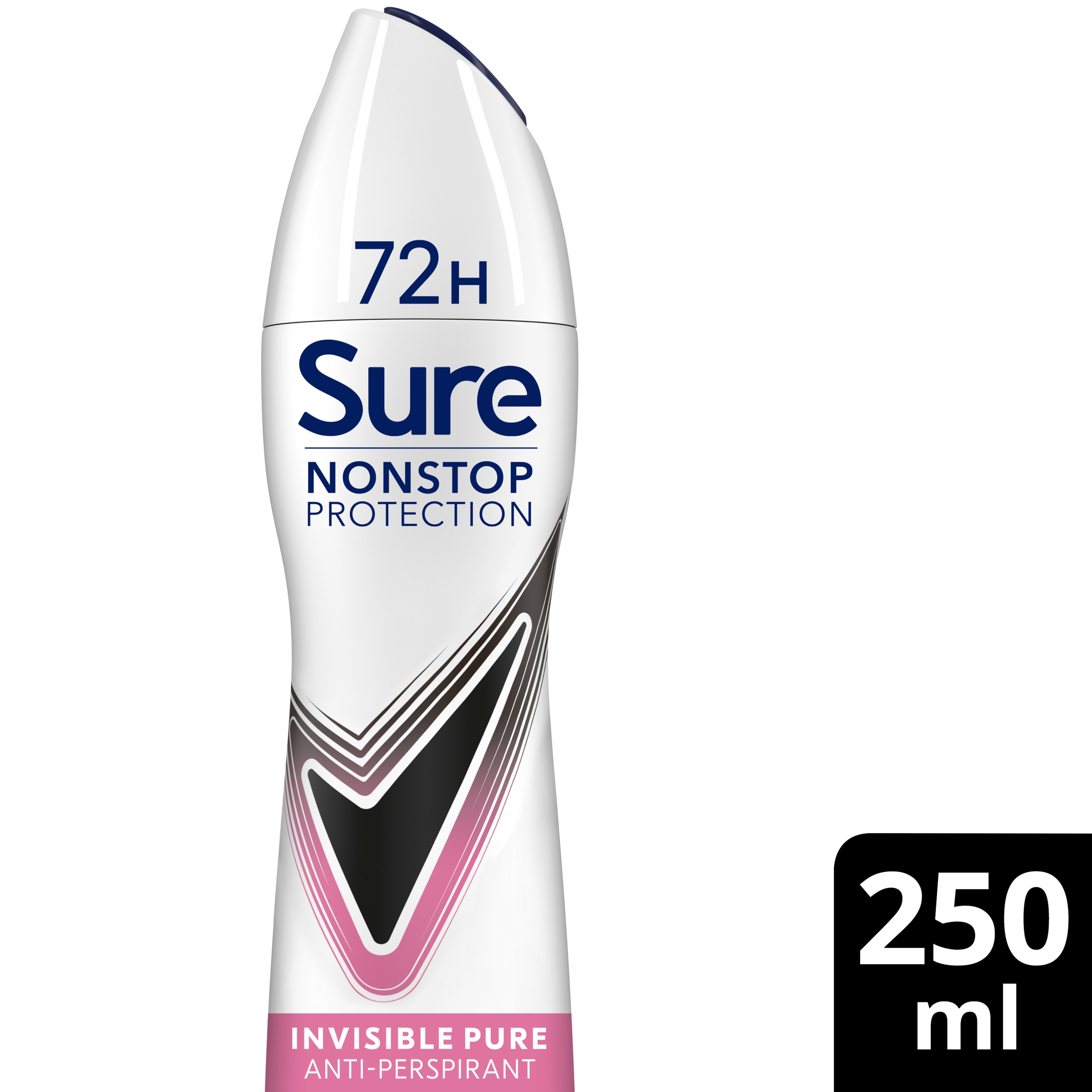 Sure Women 72hr Invisible Pure Antiperspirant Deodorant Spray