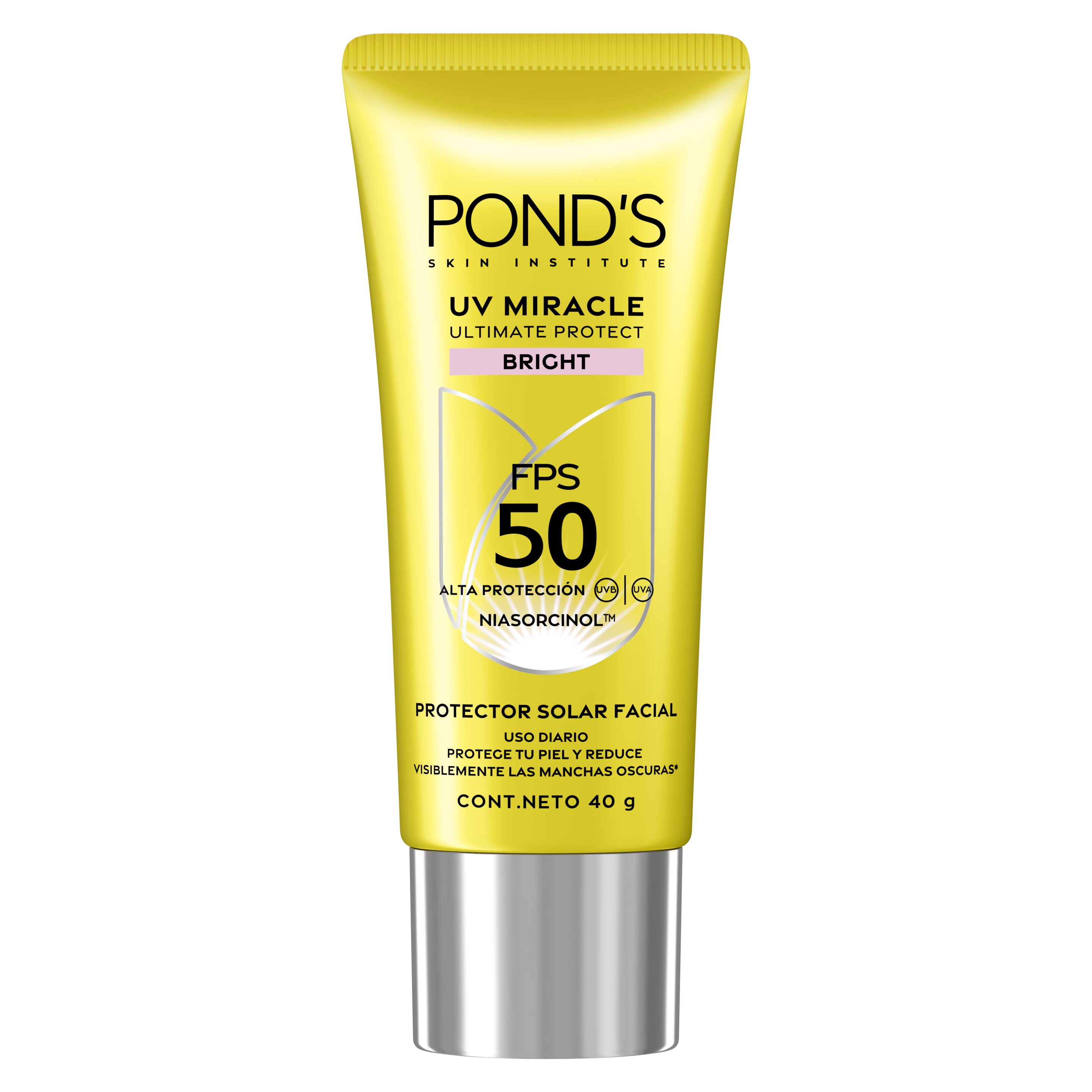 Protector Solar Facial UV Miracle FPS 50 Tube Bright 40gr packshot