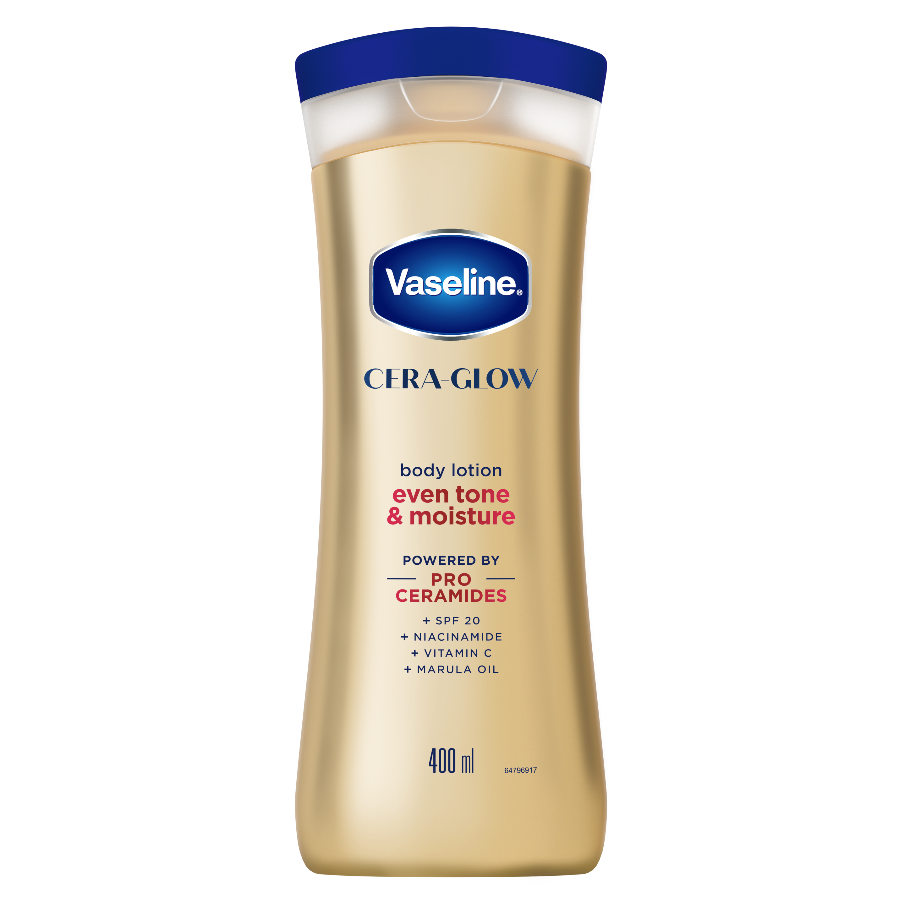 Vaseline® Cera-Glow Even Tone & Moisture Lotion